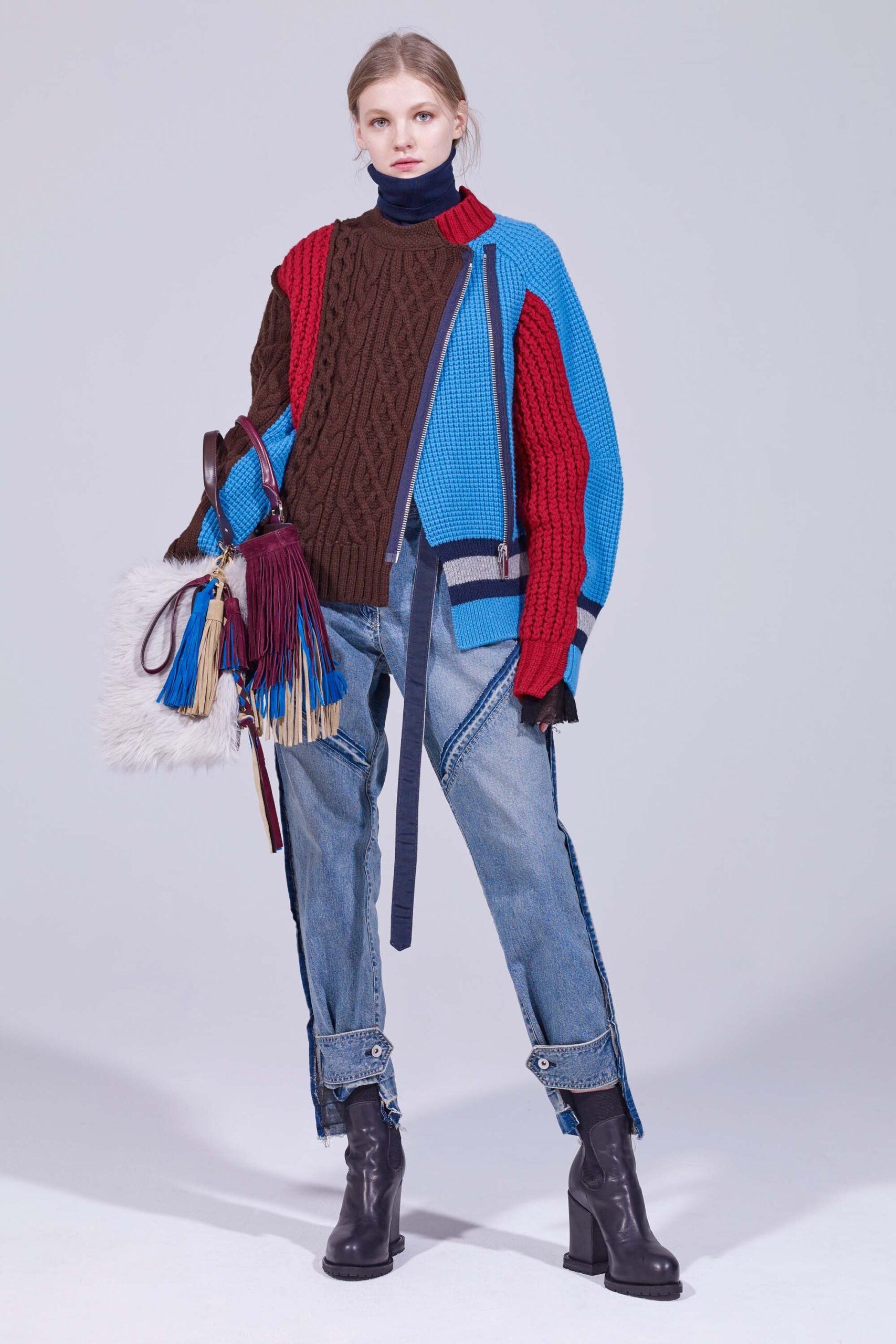 Sacai F/W 18 Look 13