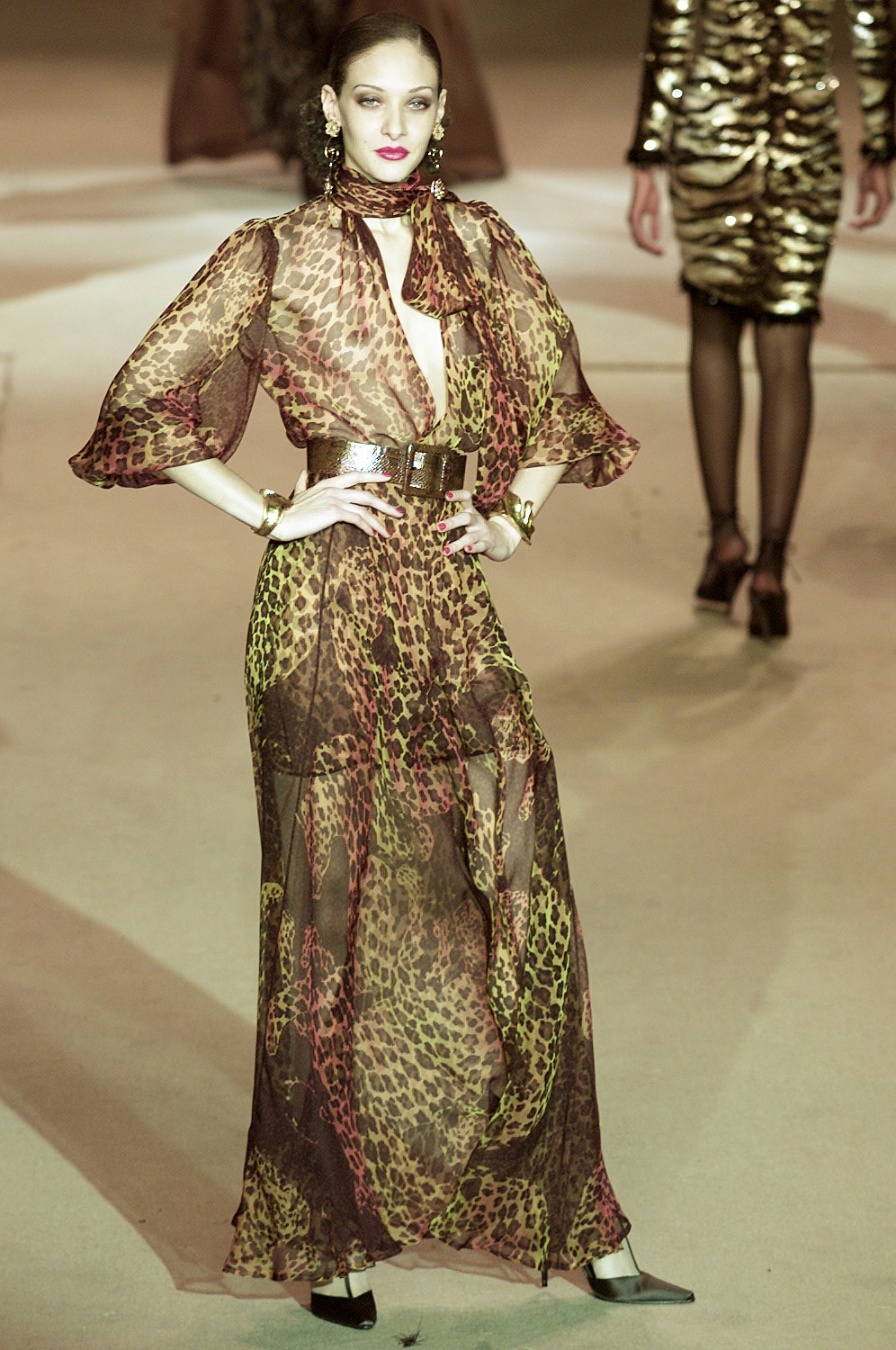 Saint Laurent S/S 02 Couture Look 131