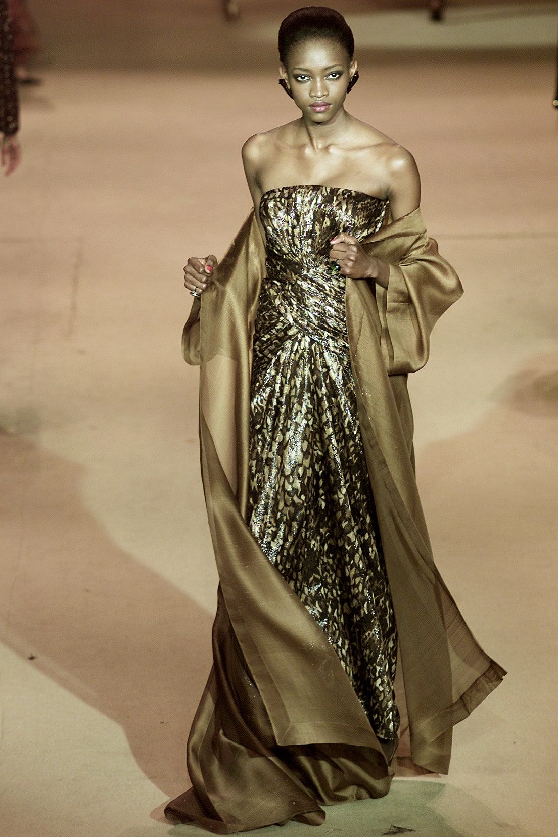 Saint Laurent S/S 02 Couture Look 134
