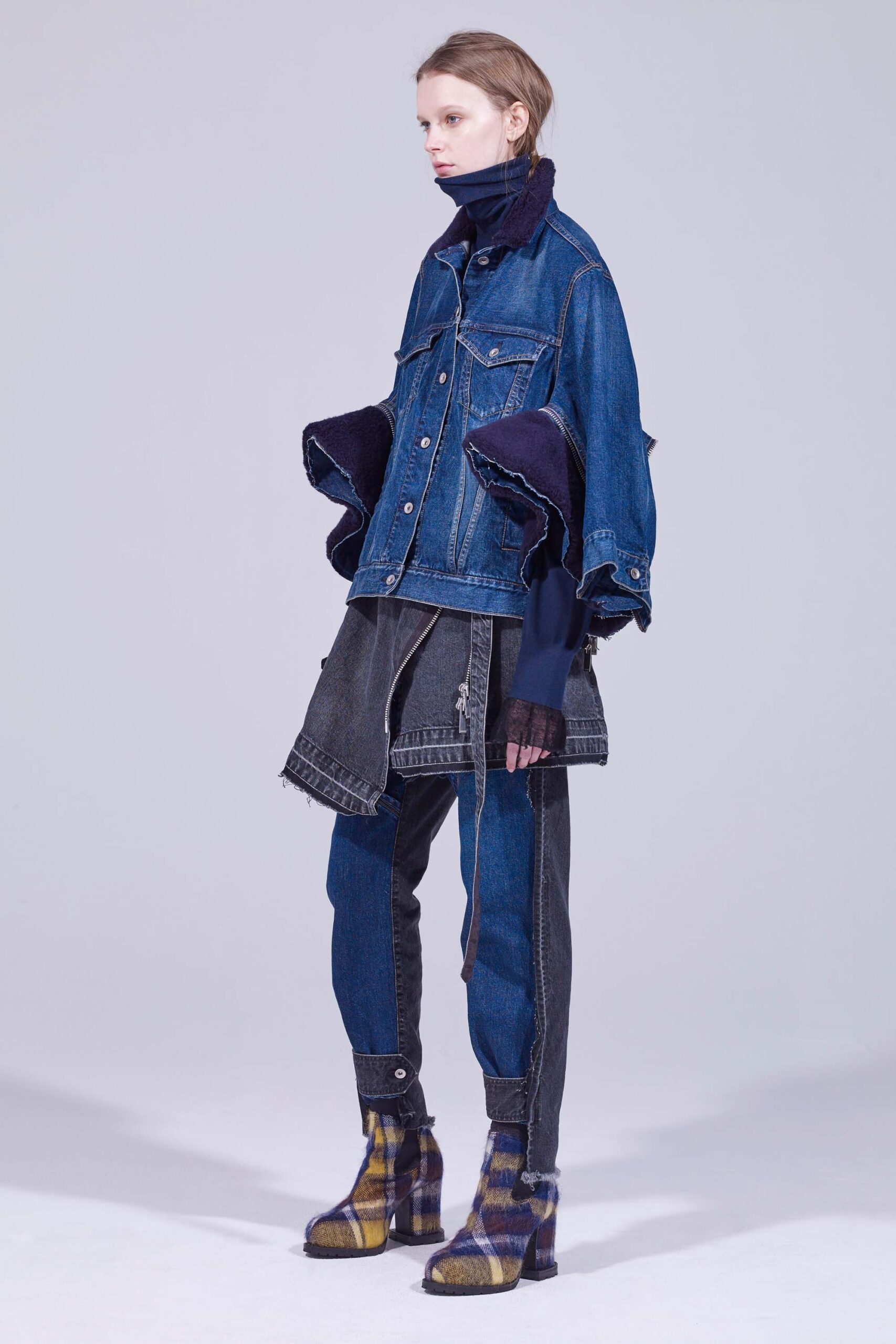 Sacai F/W 18 Look 15