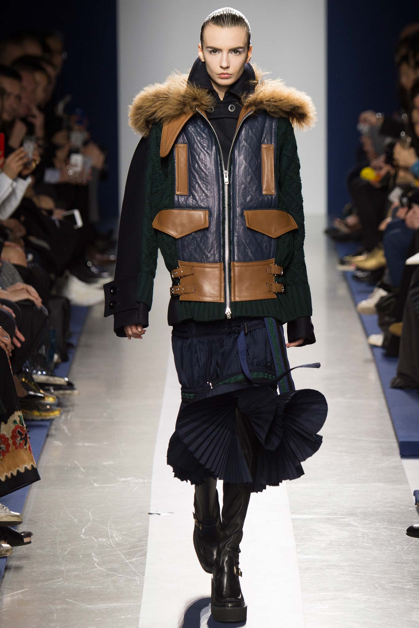 Sacai F/W 15 Look 15