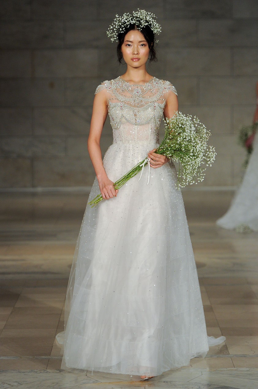 Reem Acra F/W 18 Bridal Look 16