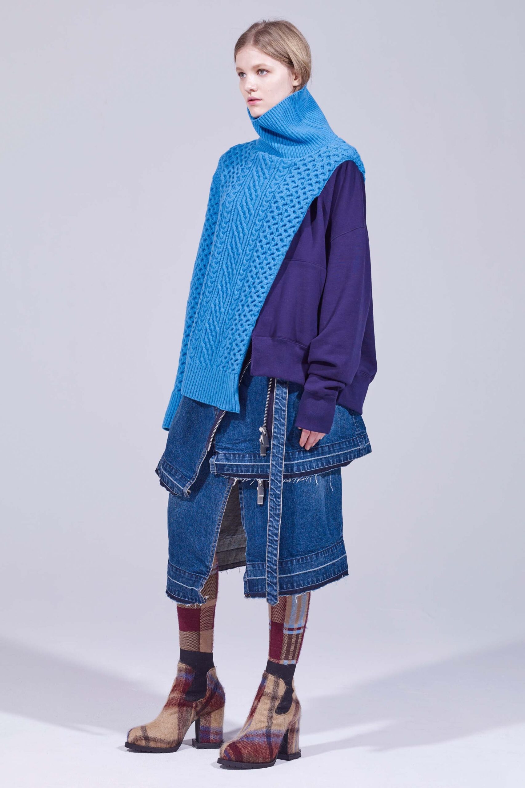 Sacai F/W 18 Look 16