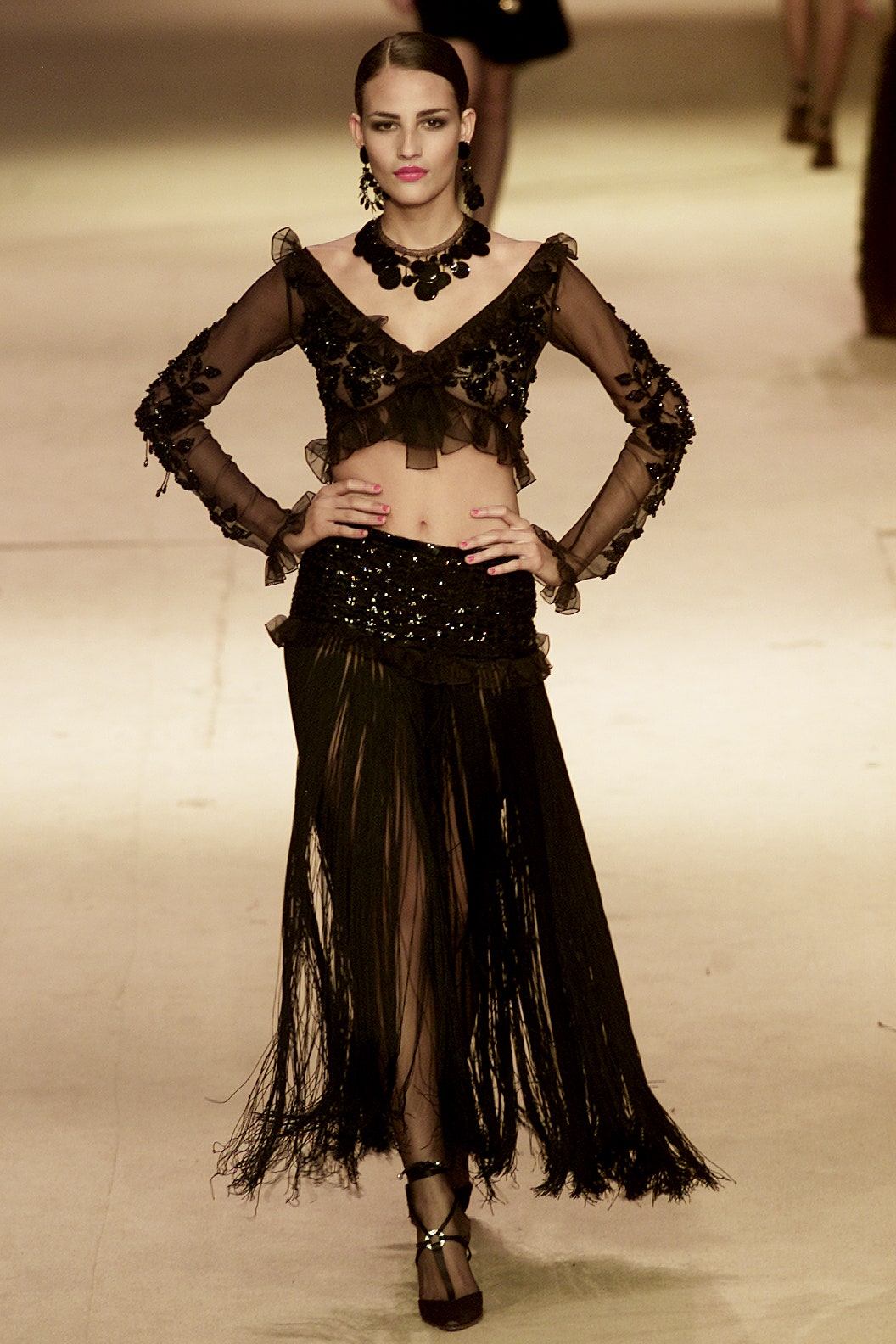 Saint Laurent S/S 02 Couture Look 168