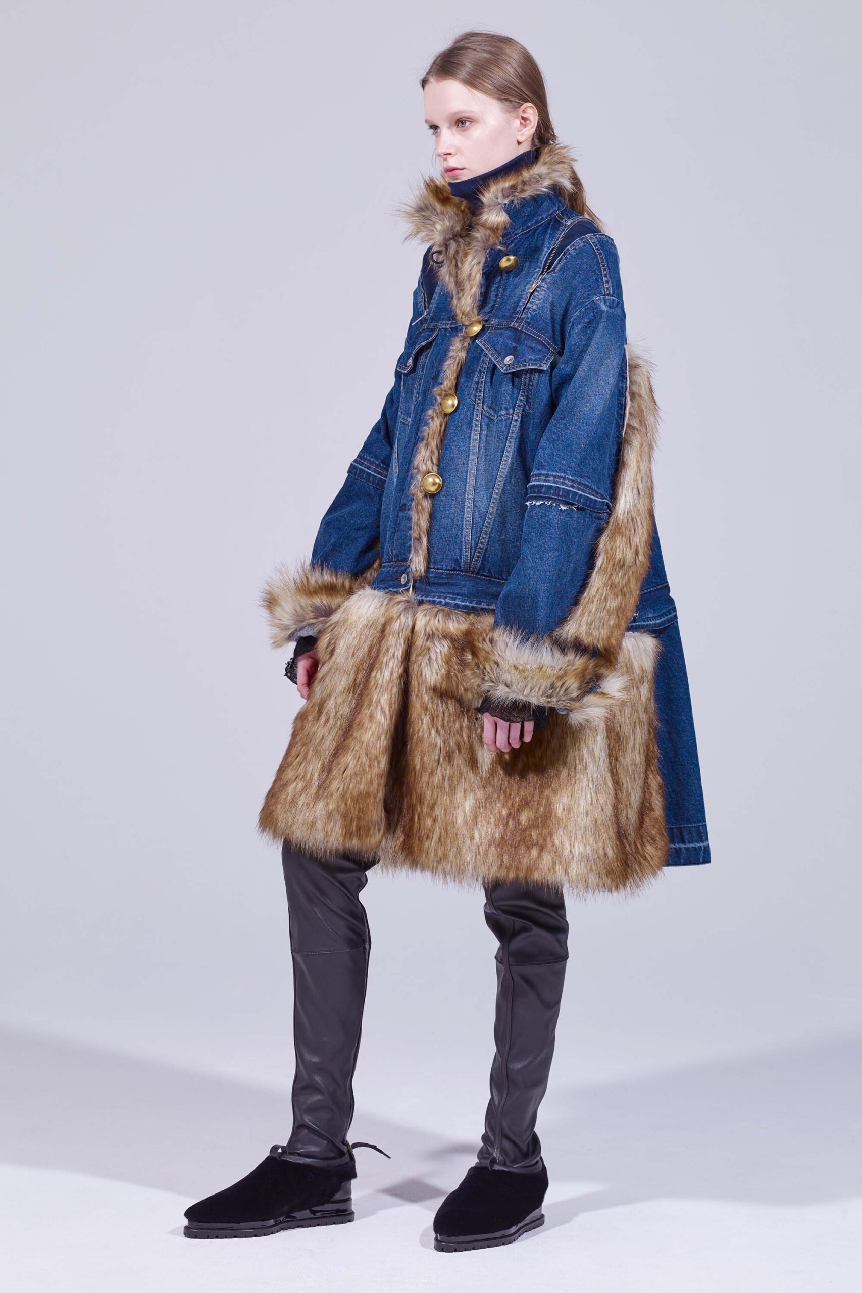 Sacai F/W 18 Look 17
