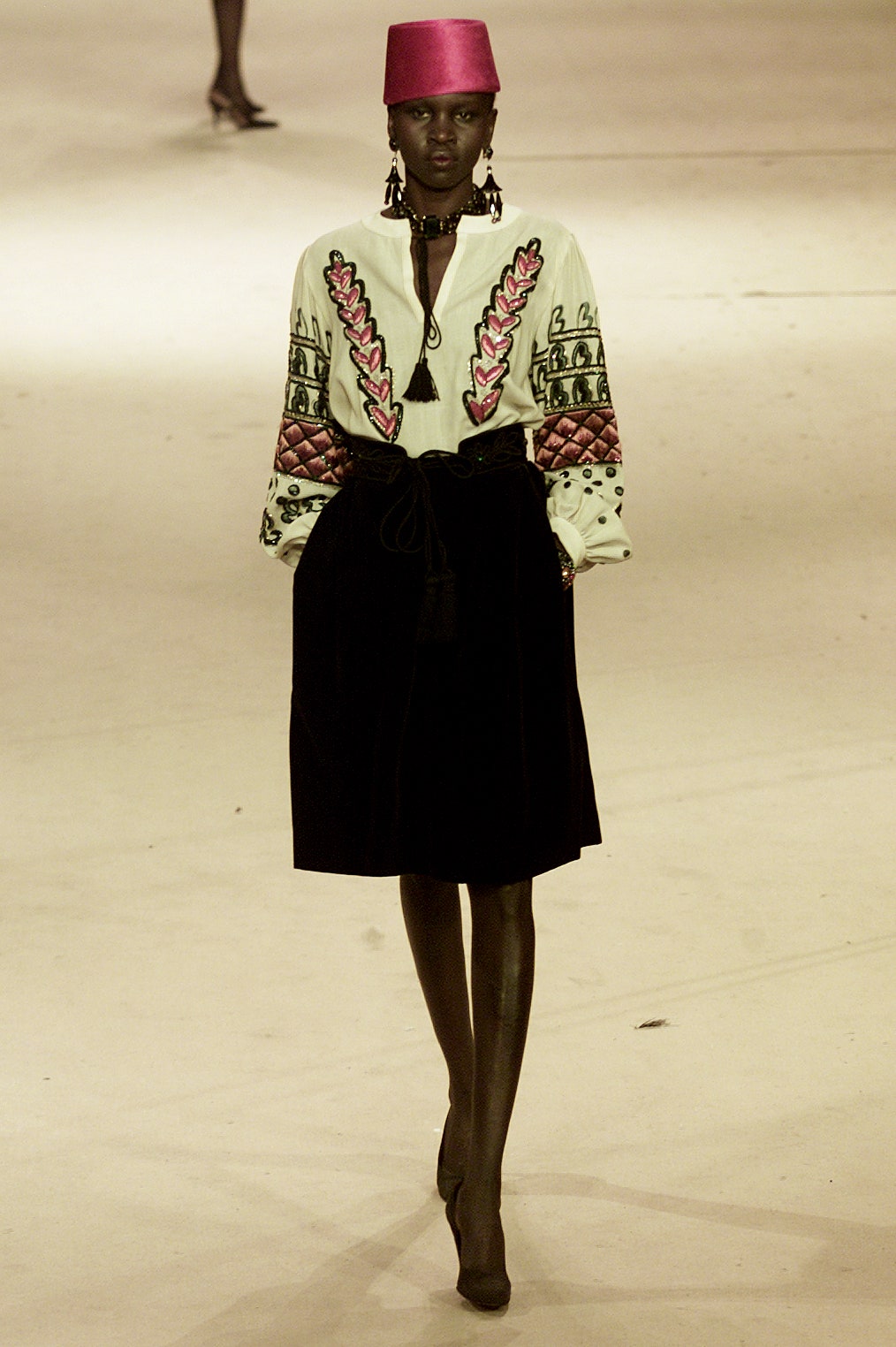 Saint Laurent S/S 02 Couture Look 174