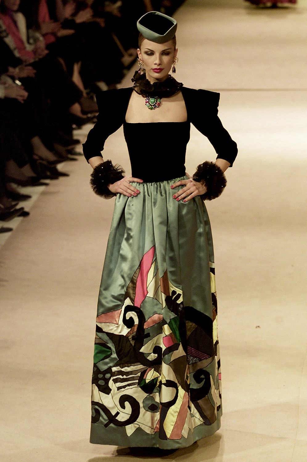 Saint Laurent S/S 02 Couture Look 183