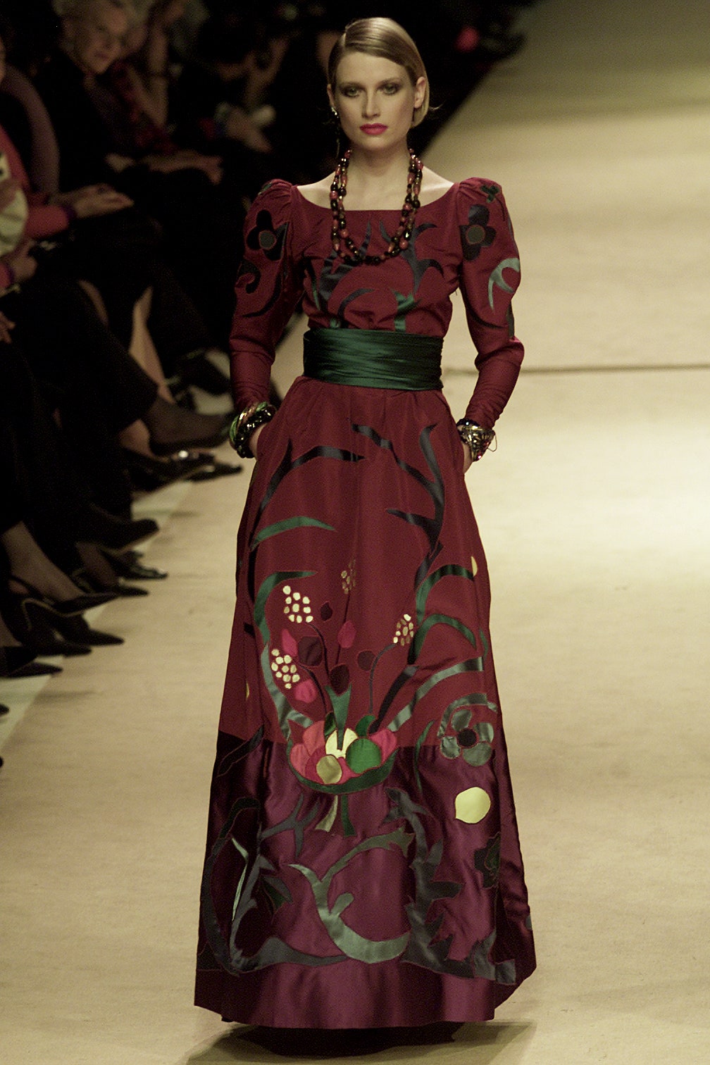 Saint Laurent S/S 02 Couture Look 184