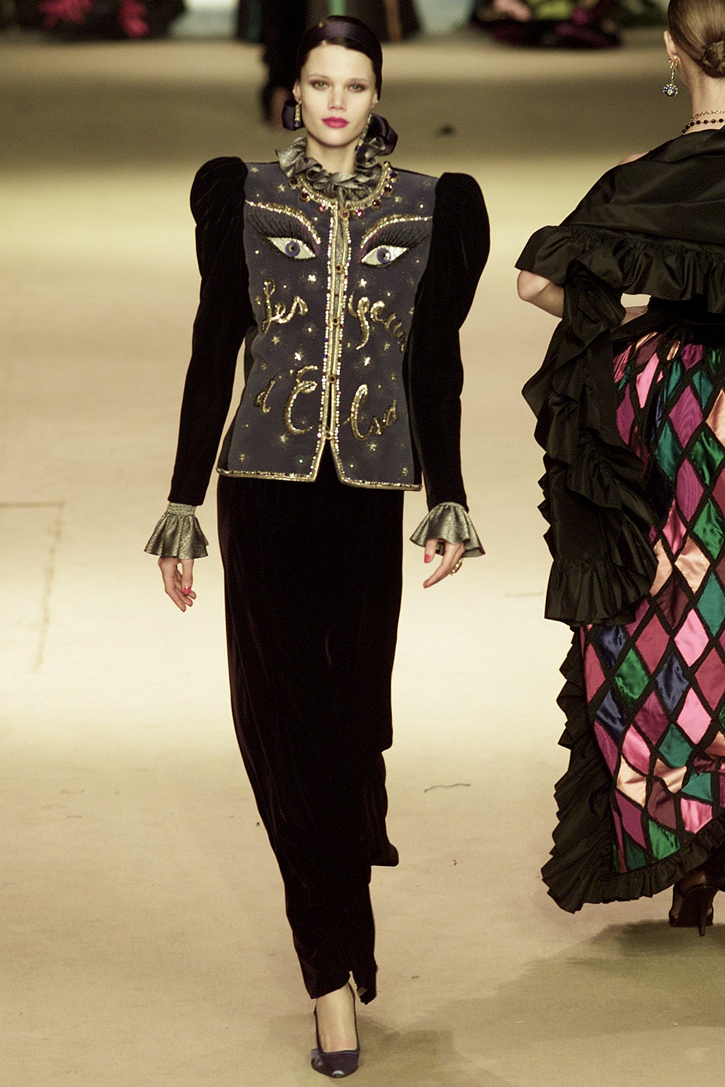 Saint Laurent S/S 02 Couture Look 187