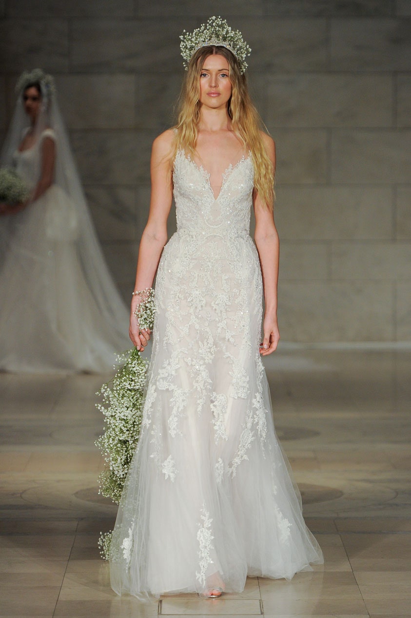 Reem Acra F/W 18 Bridal Look 19