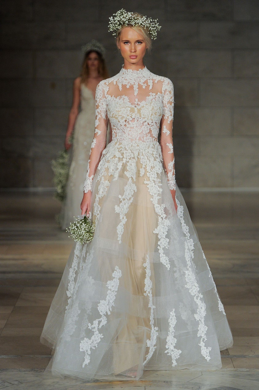 Reem Acra F/W 18 Bridal Look 21