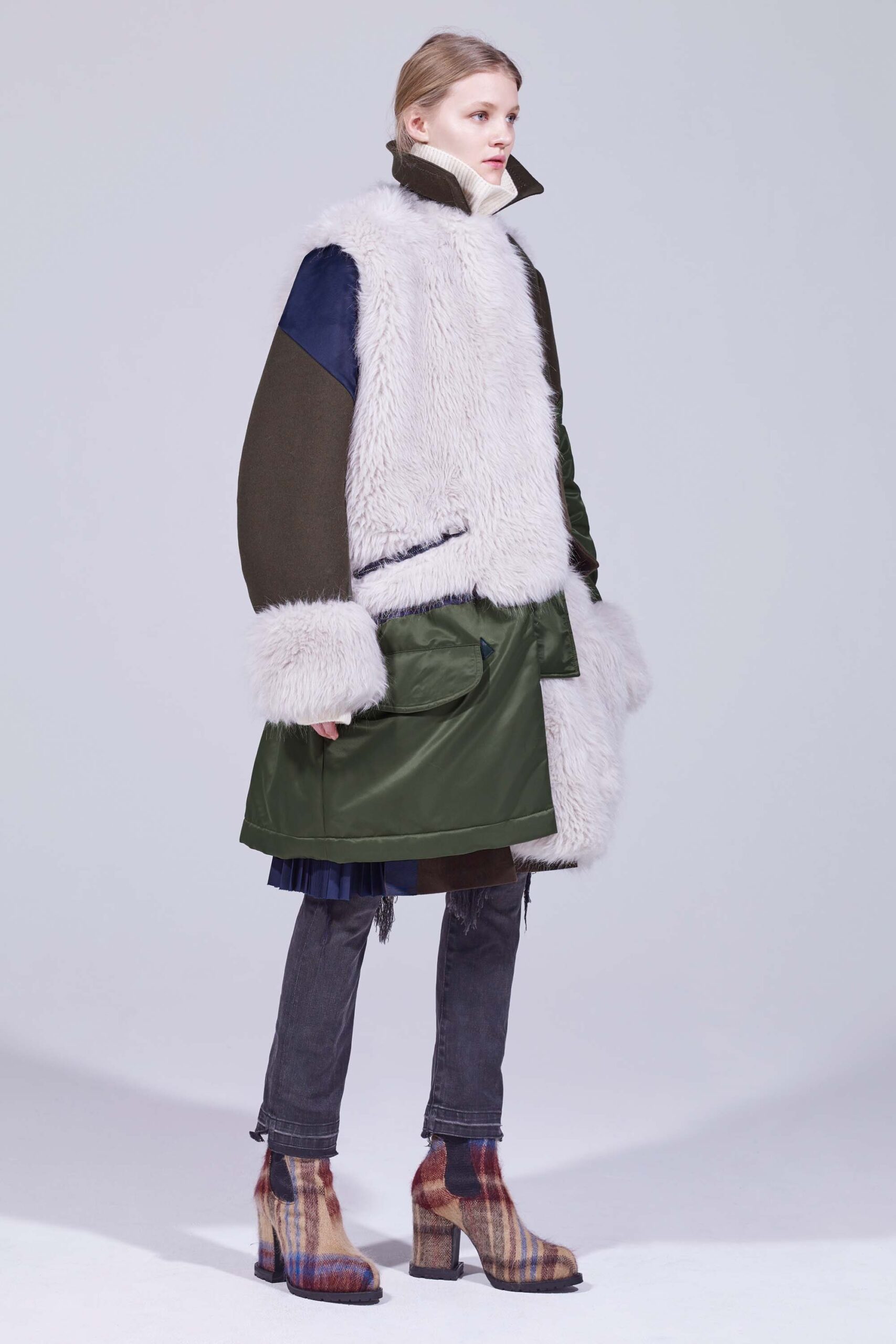Sacai F/W 18 Look 21
