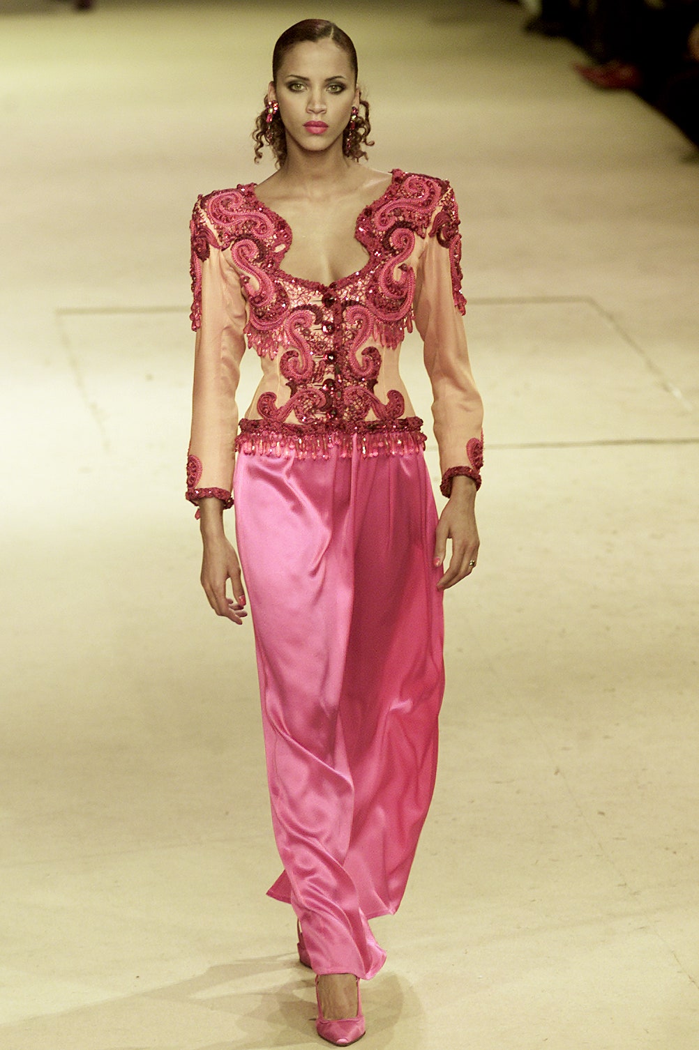 Saint Laurent S/S 02 Couture Look 209
