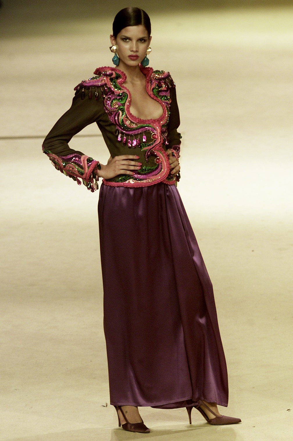 Saint Laurent S/S 02 Couture Look 210