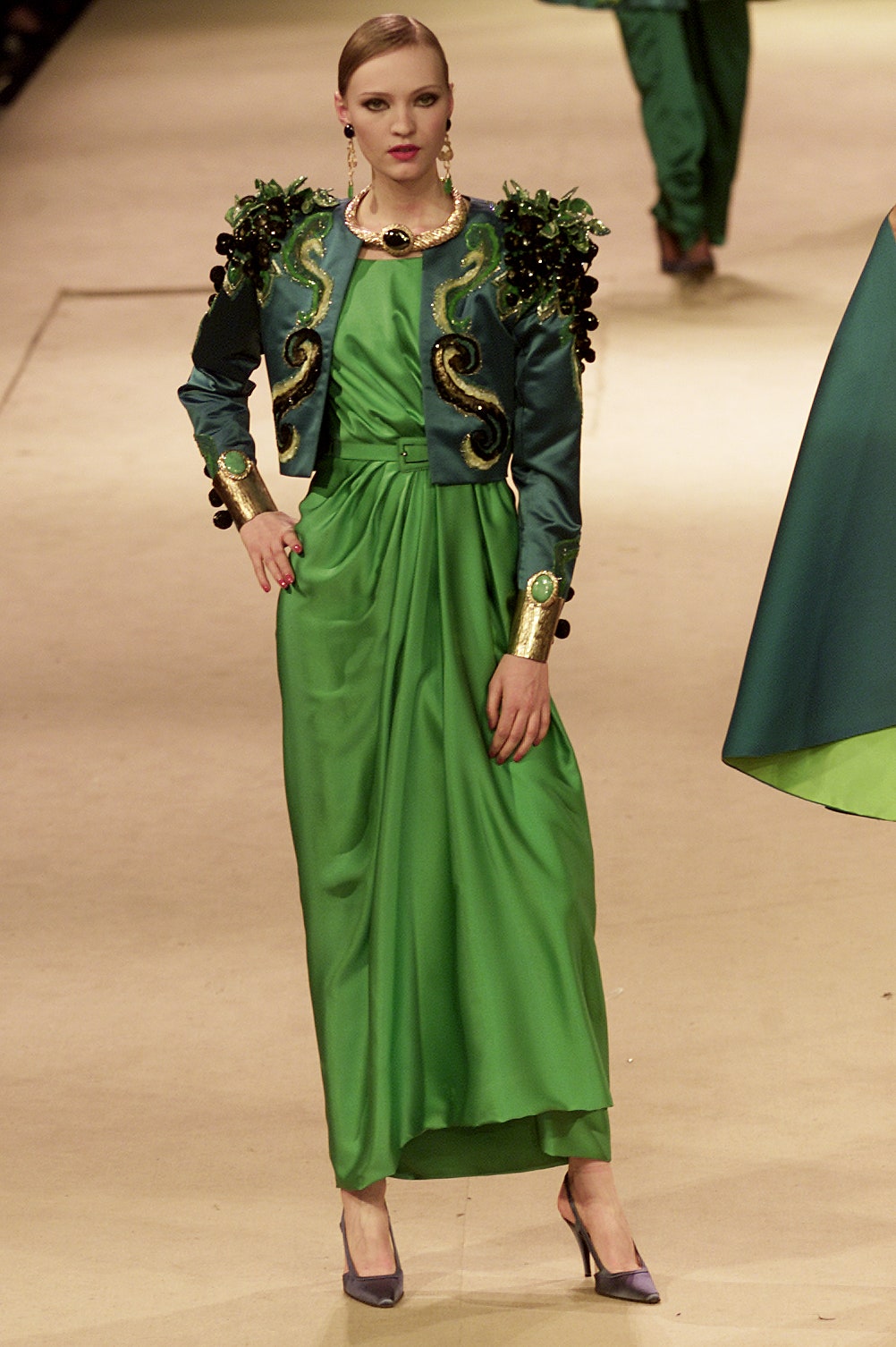 Saint Laurent S/S 02 Couture Look 217