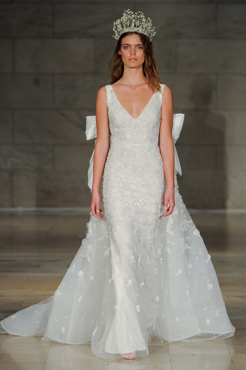 Reem Acra F/W 18 Bridal Look 22