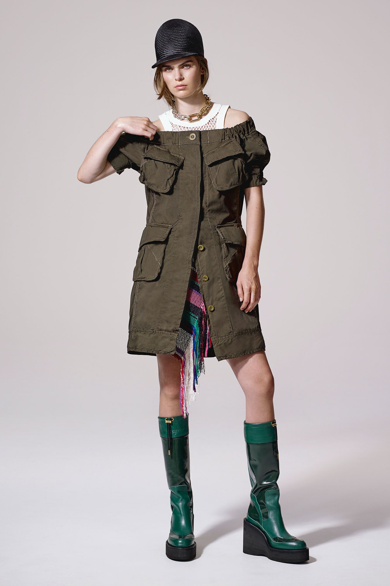 Sacai Resort 17 Look 22