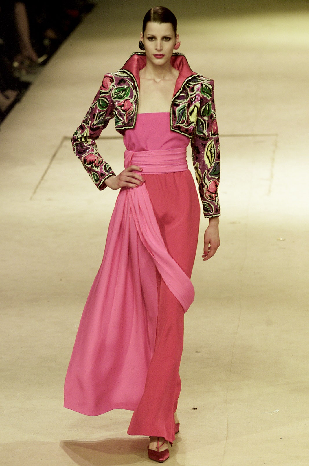Saint Laurent S/S 02 Couture Look 222