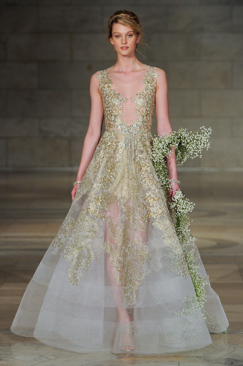 Reem Acra F/W 18 Bridal Look 23