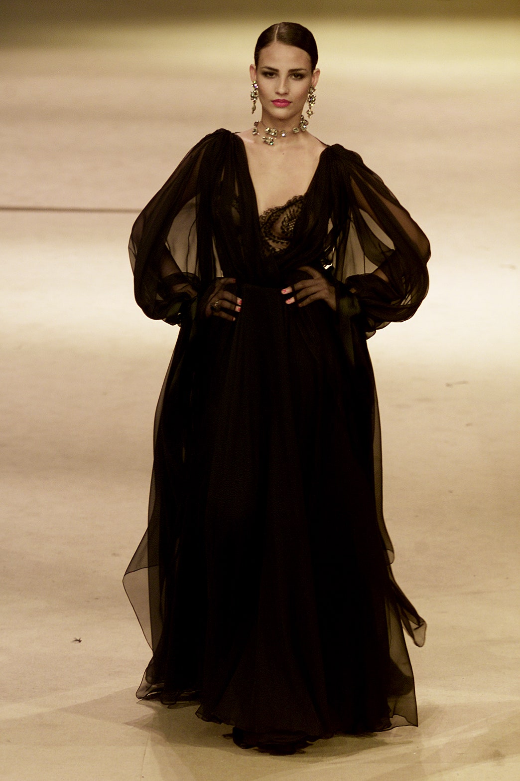 Saint Laurent S/S 02 Couture Look 231