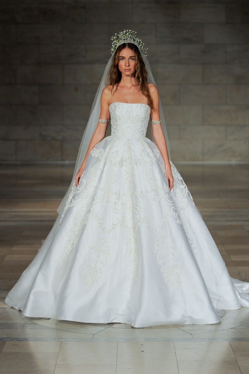 Reem Acra F/W 18 Bridal Look 24