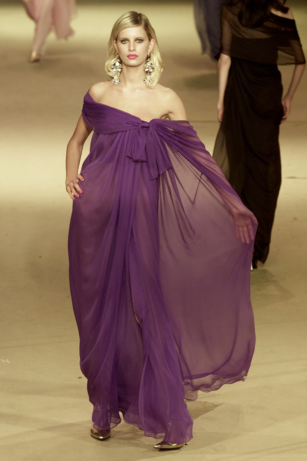Saint Laurent S/S 02 Couture Look 243
