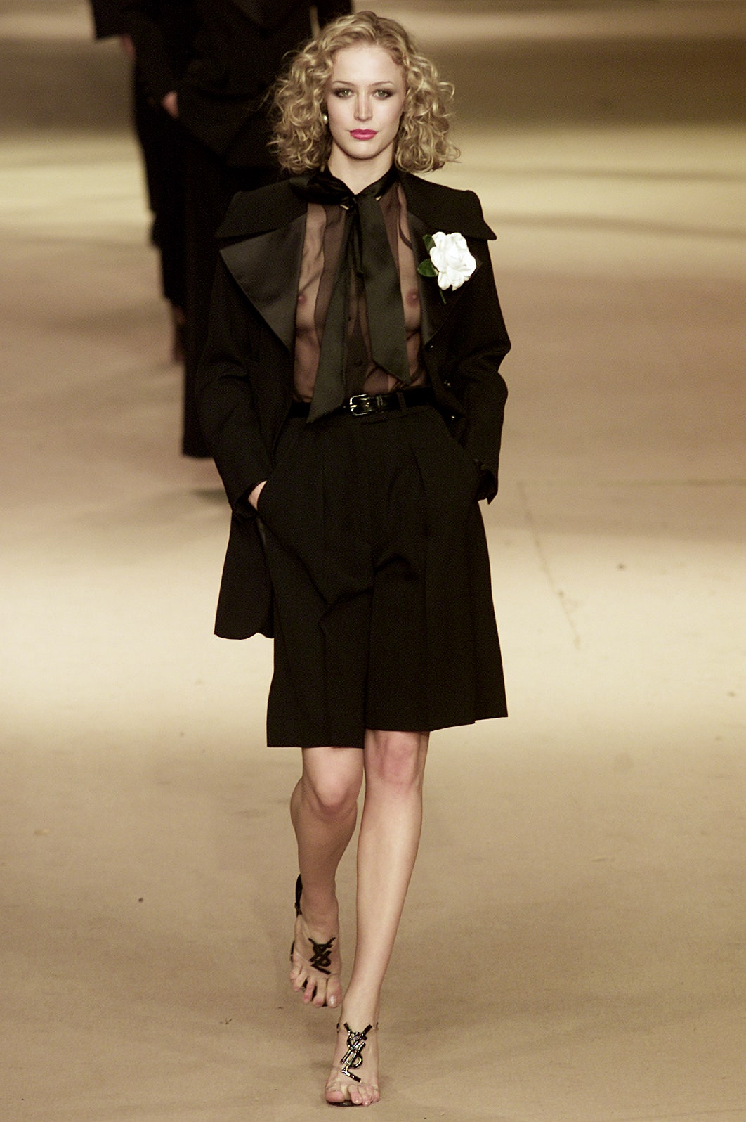 Saint Laurent S/S 02 Couture Look 244