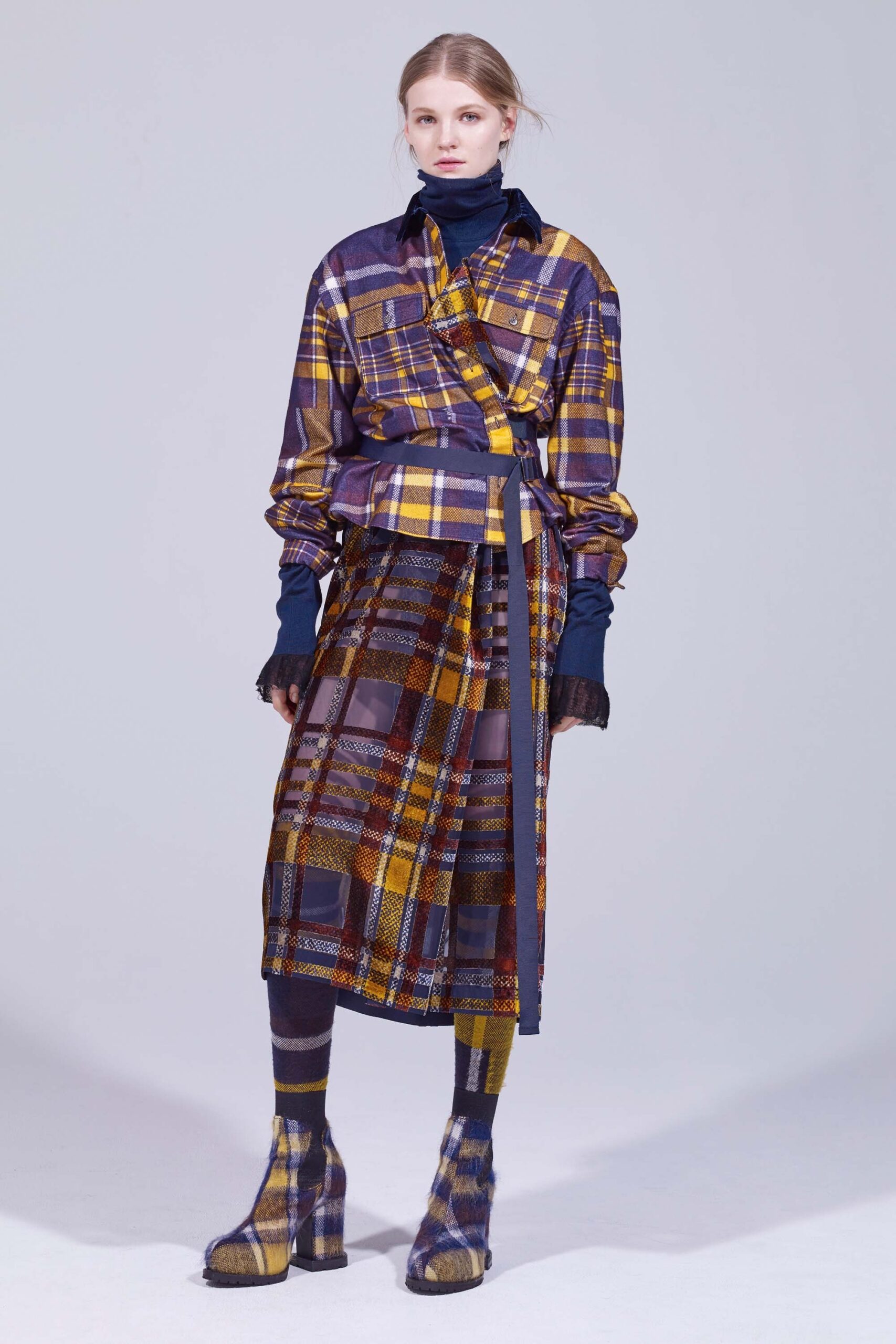 Sacai F/W 18 Look 25