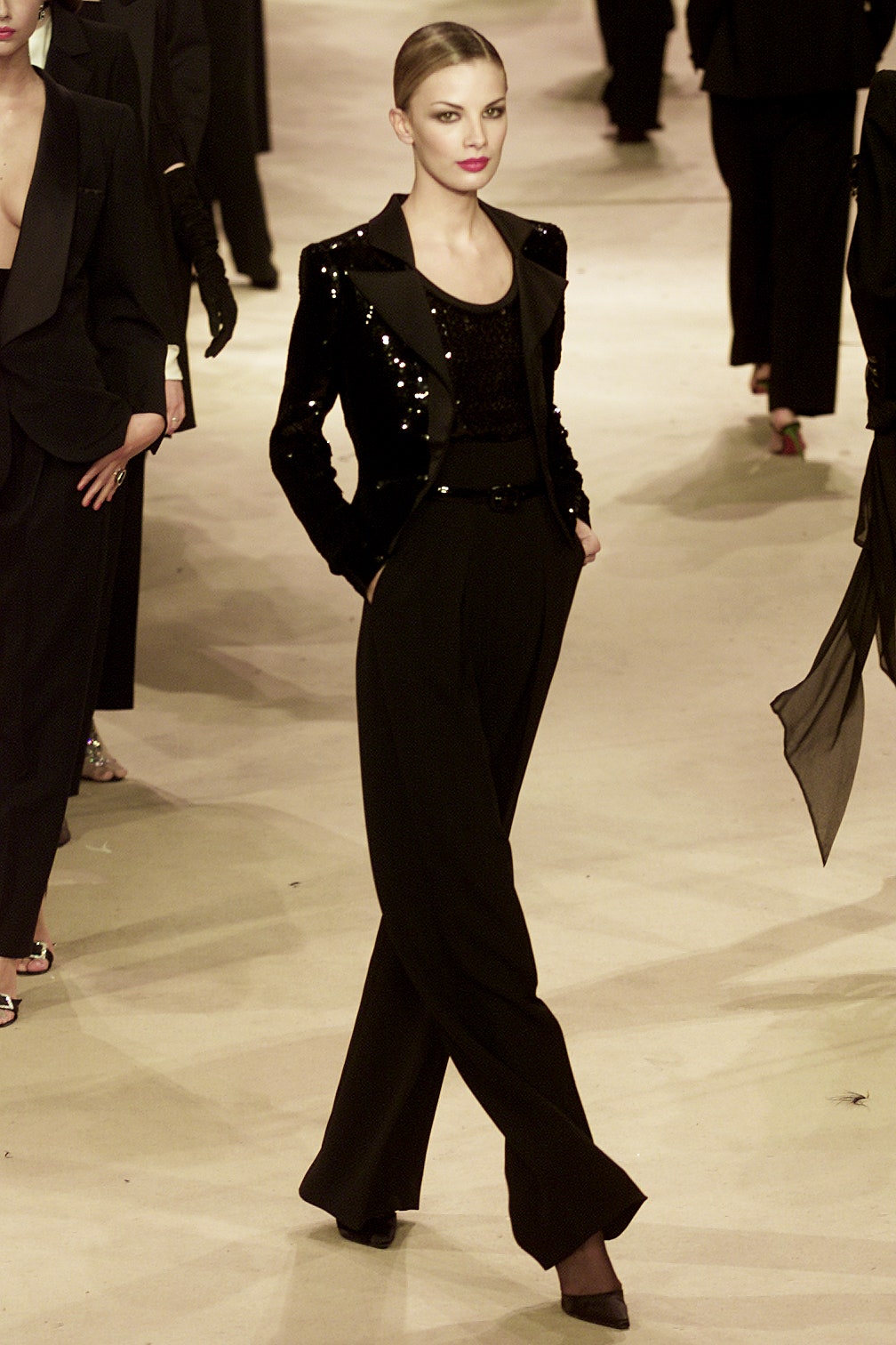 Saint Laurent S/S 02 Couture Look 252