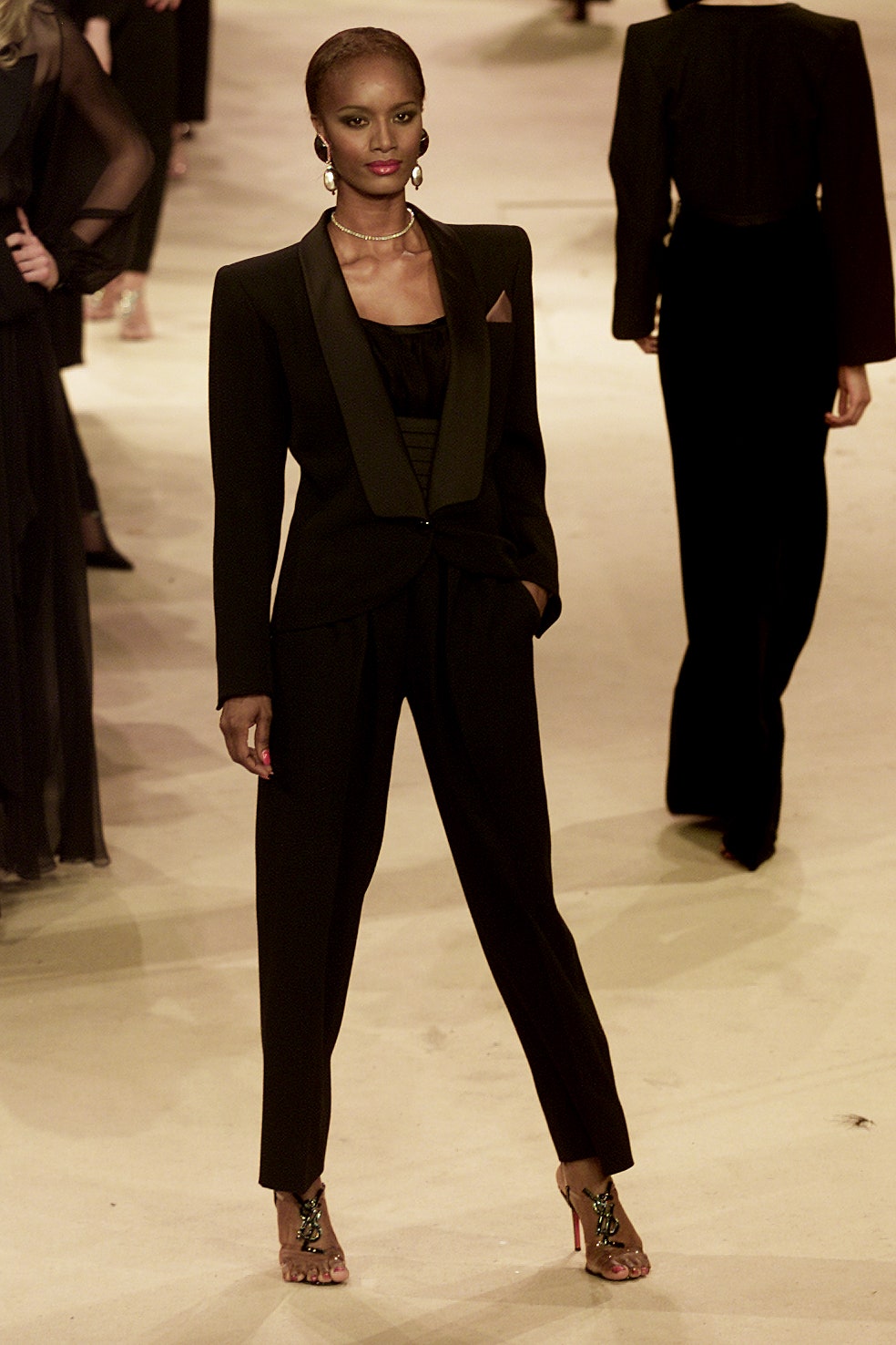 Saint Laurent S/S 02 Couture Look 259