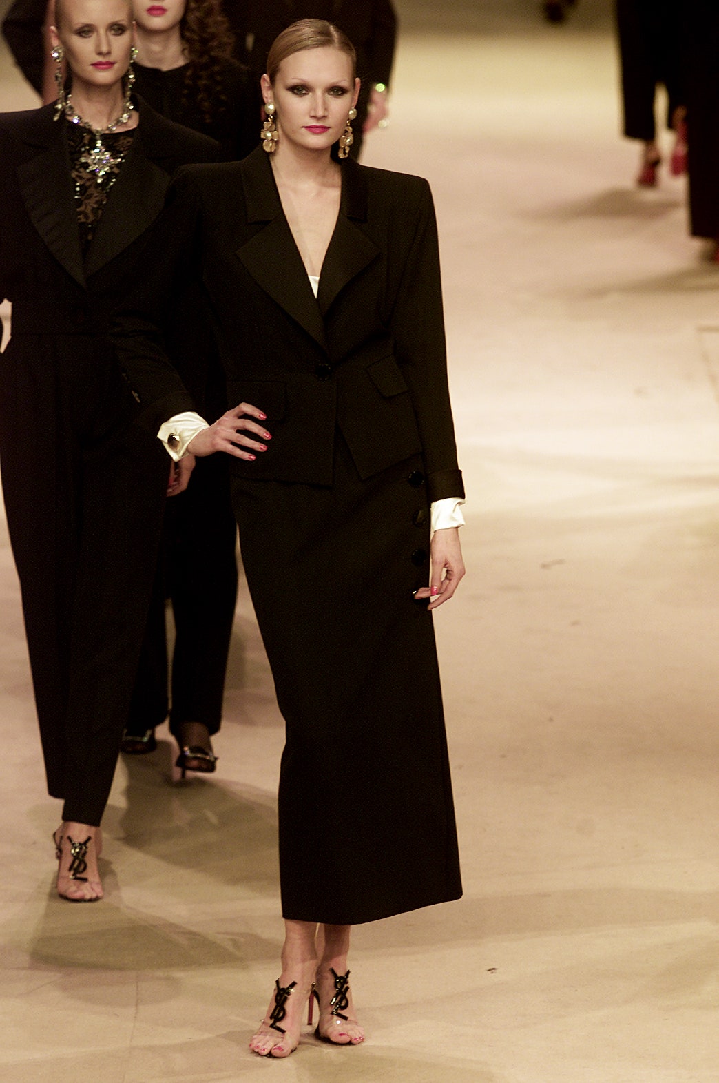 Saint Laurent S/S 02 Couture Look 272