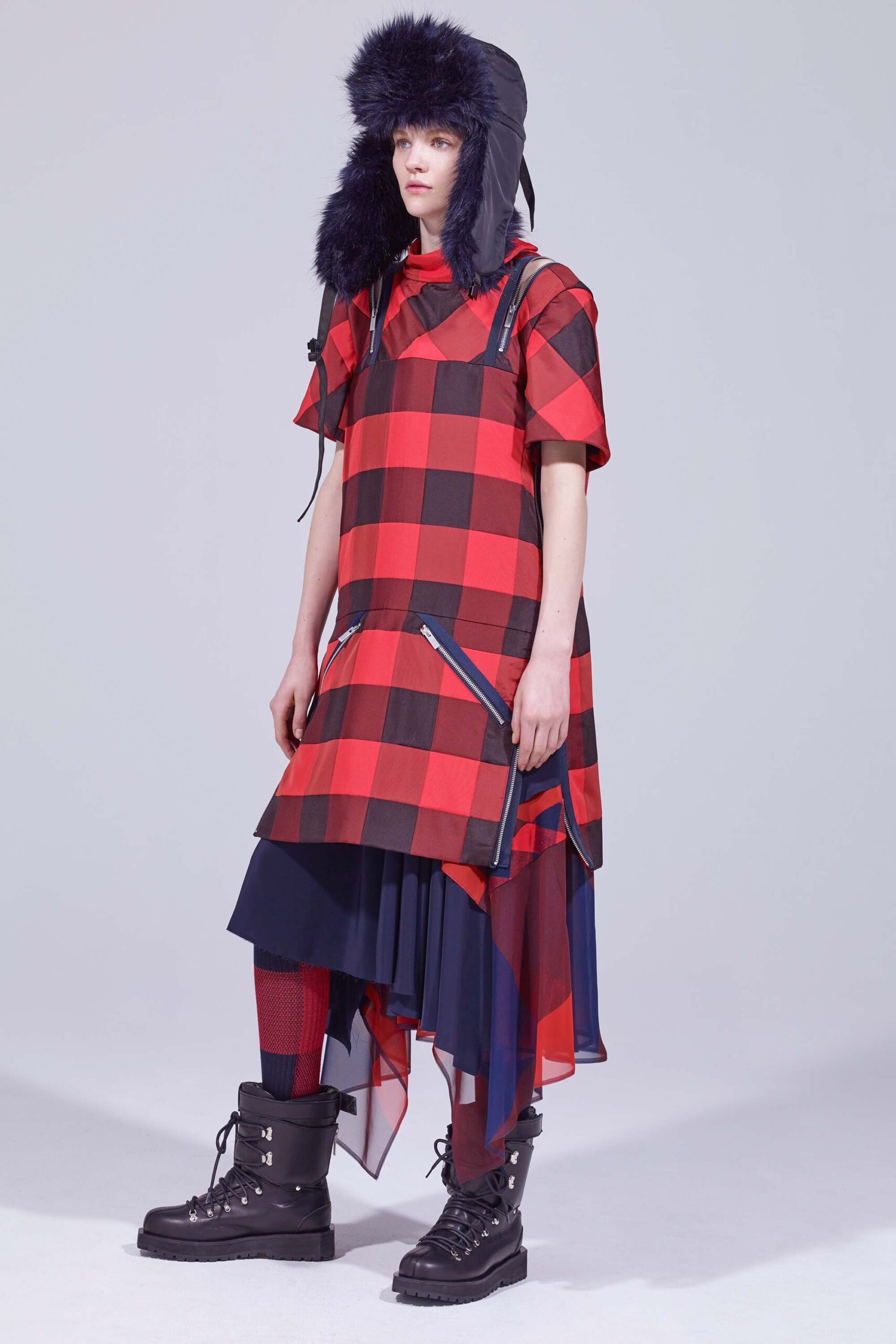 Sacai F/W 18 Look 28