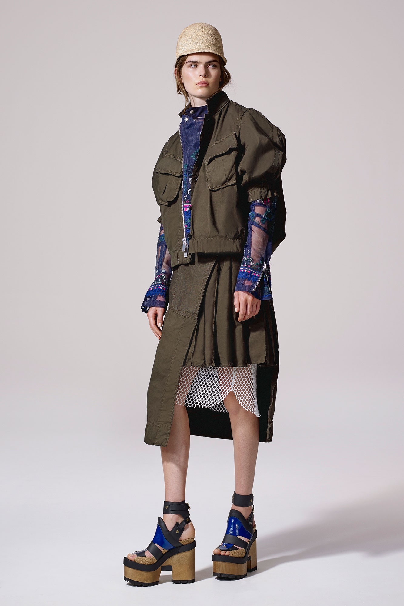 Sacai Resort 17 Look 30