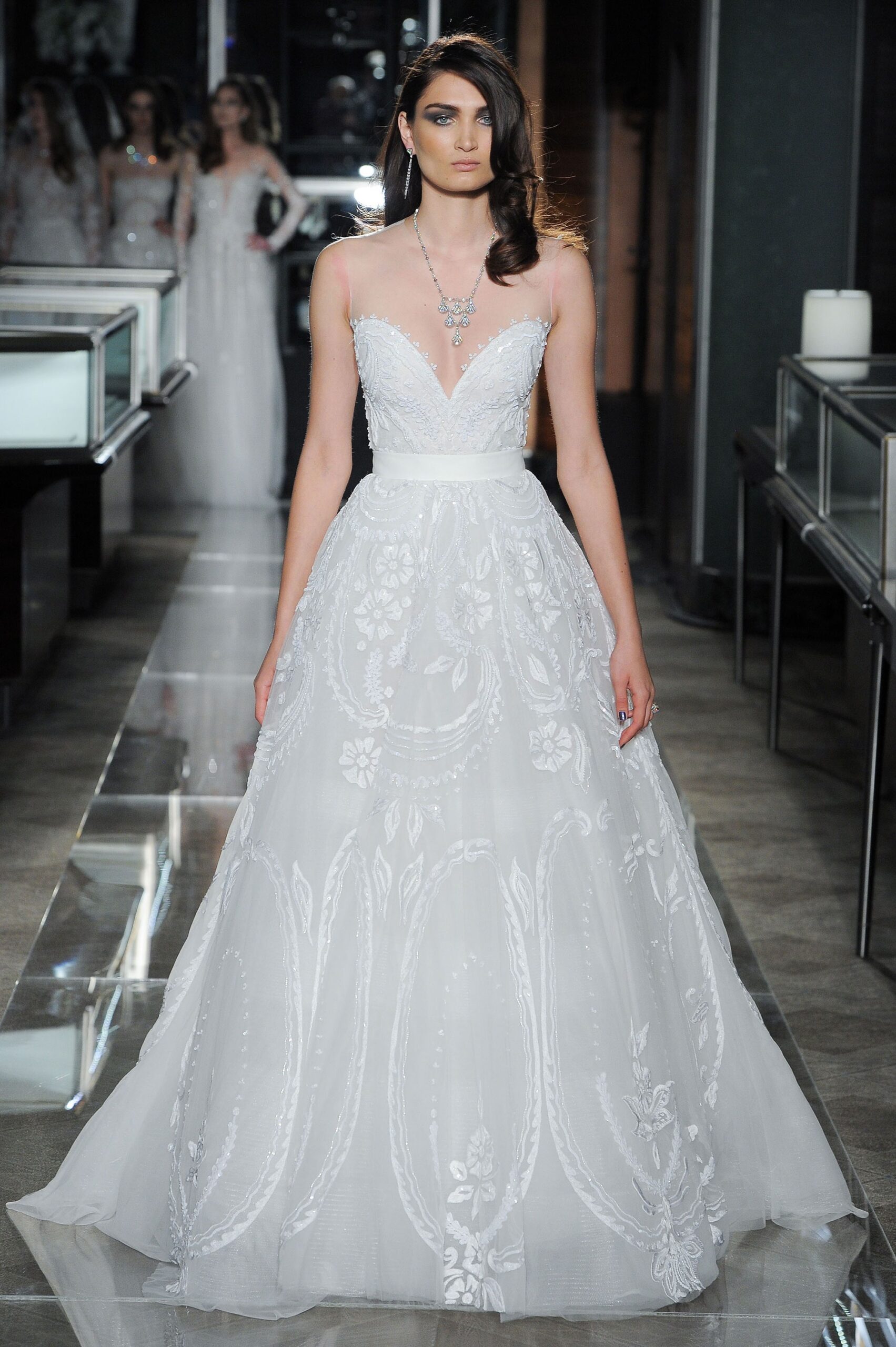 Reem Acra S/S 18 Bridal Look 33