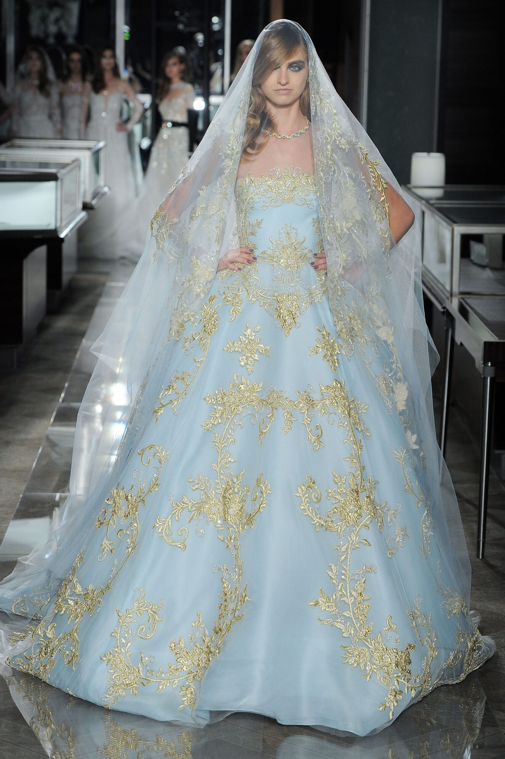 Reem Acra S/S 18 Bridal Look 36