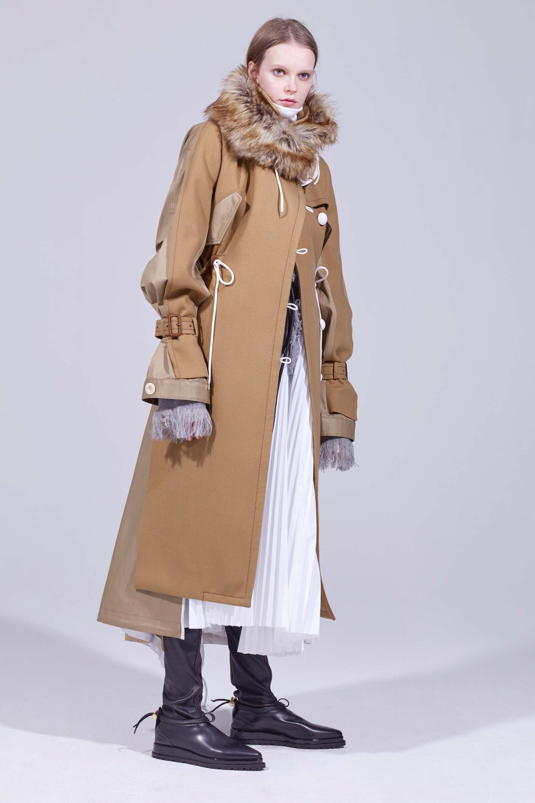 Sacai F/W 18 Look 38