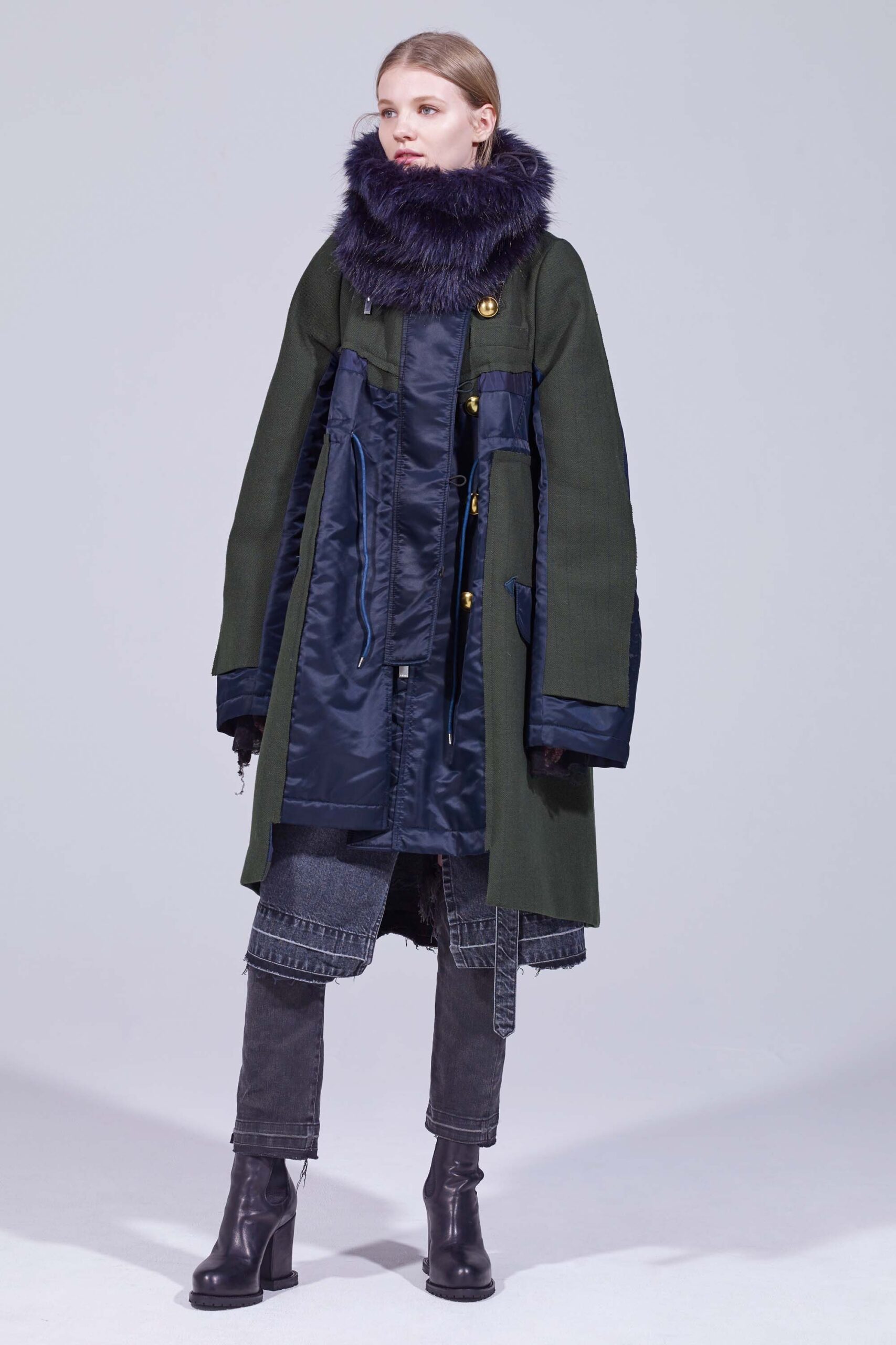 Sacai F/W 18 Look 41