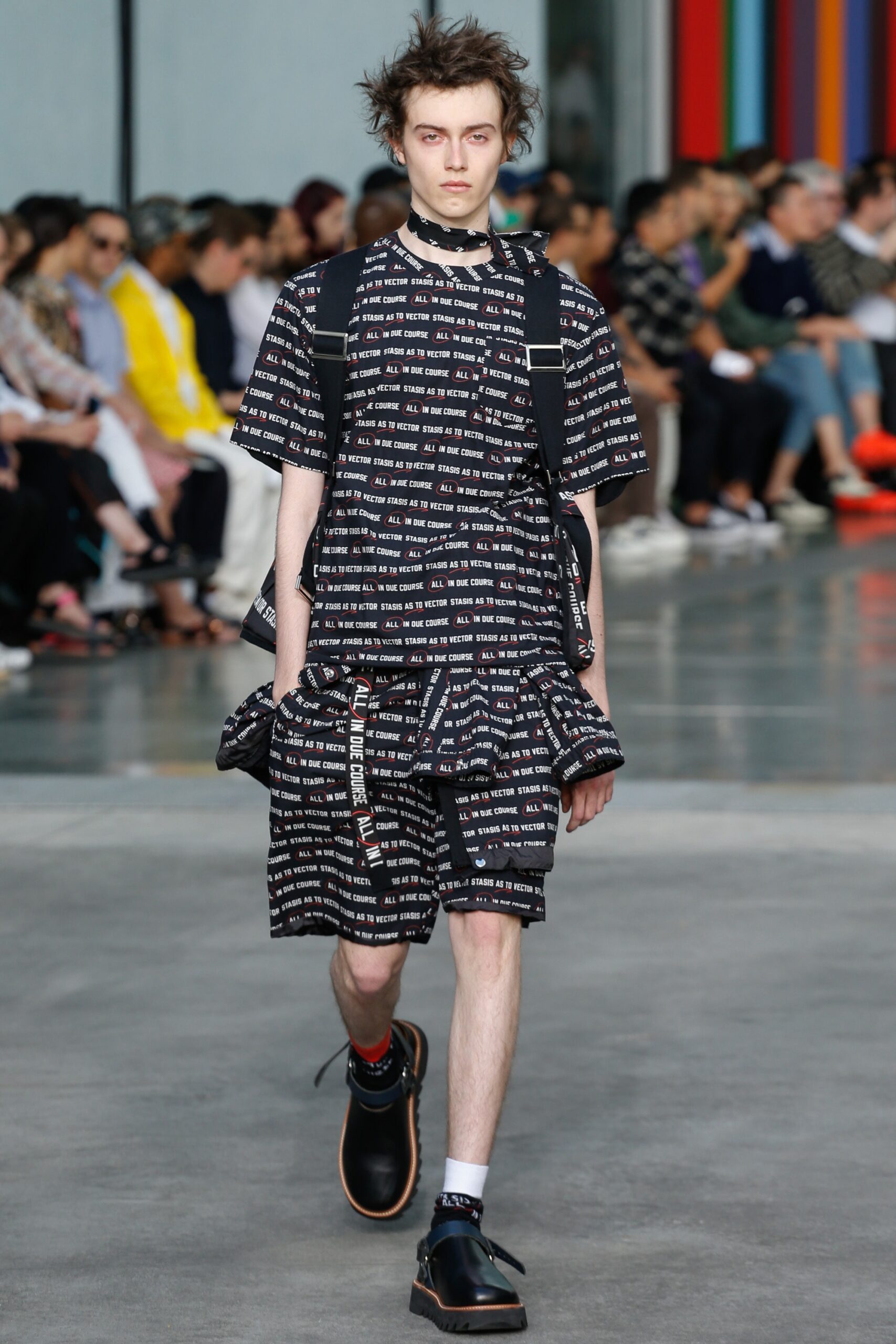 Sacai S/S 18 Menswear Look 6