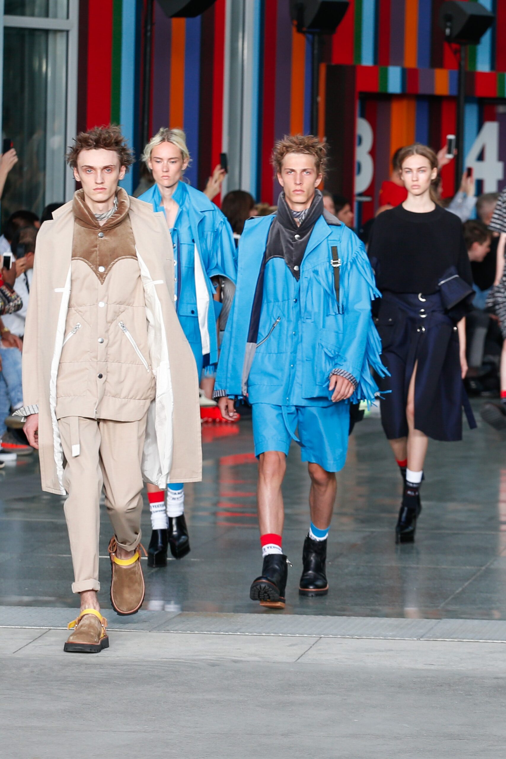 Sacai S/S 18 Menswear Look 50
