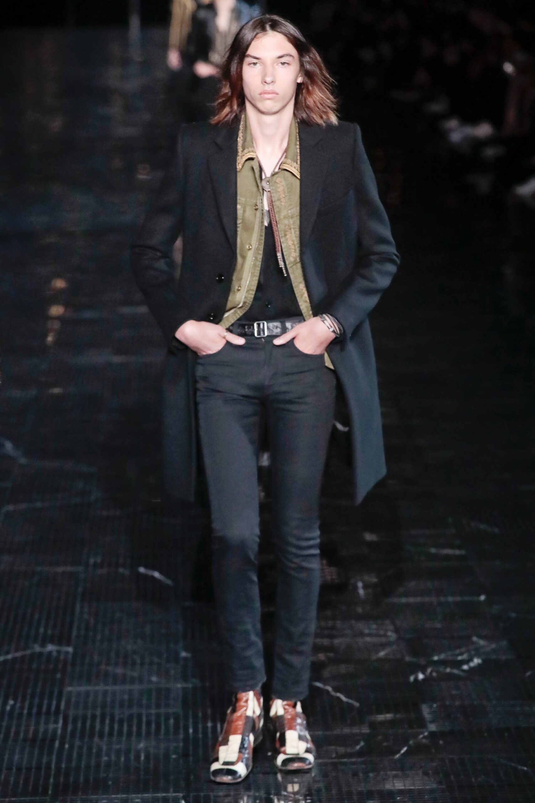 Saint Laurent S/S 19 Menswear Look 2
