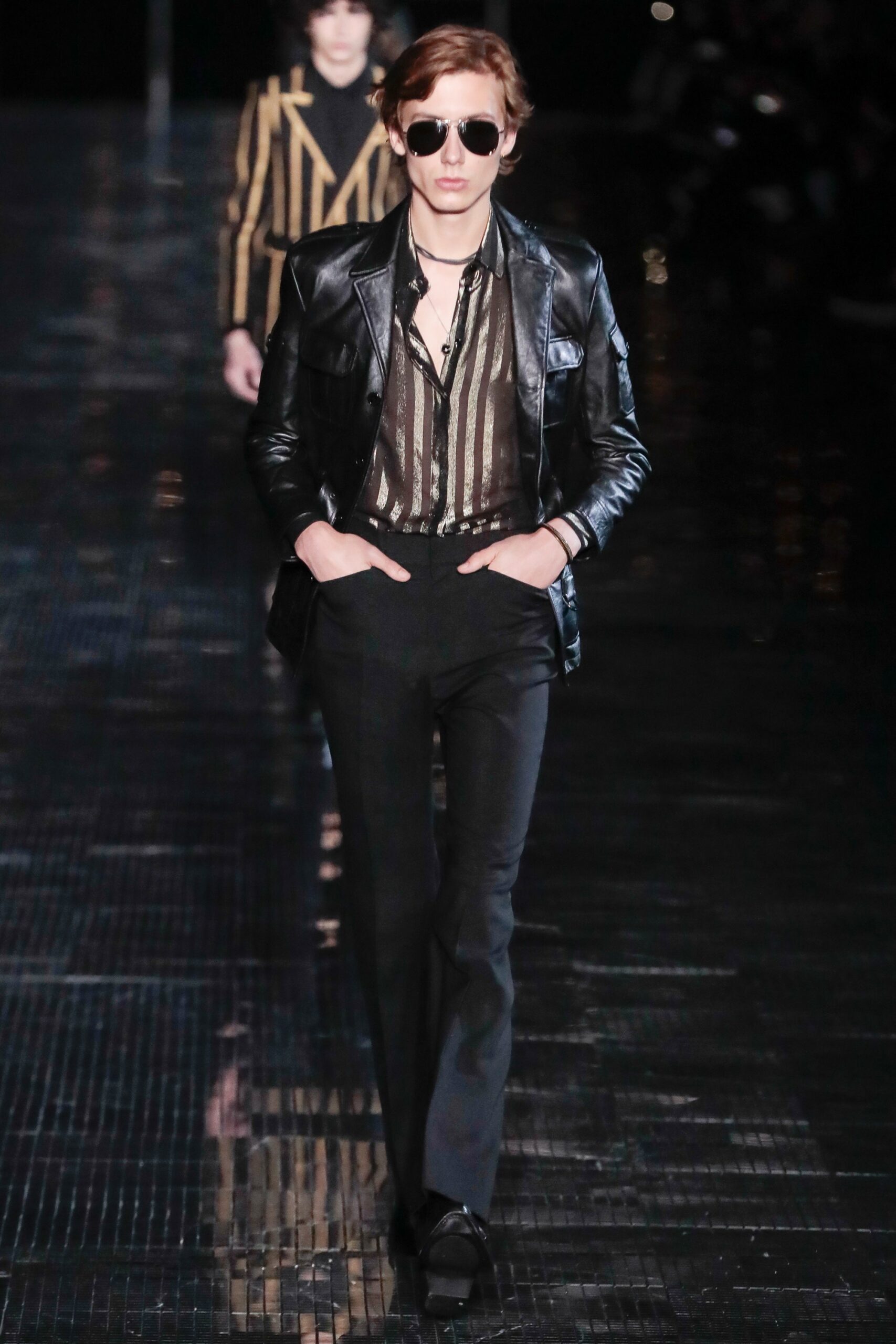 Saint Laurent S/S 19 Menswear Look 3