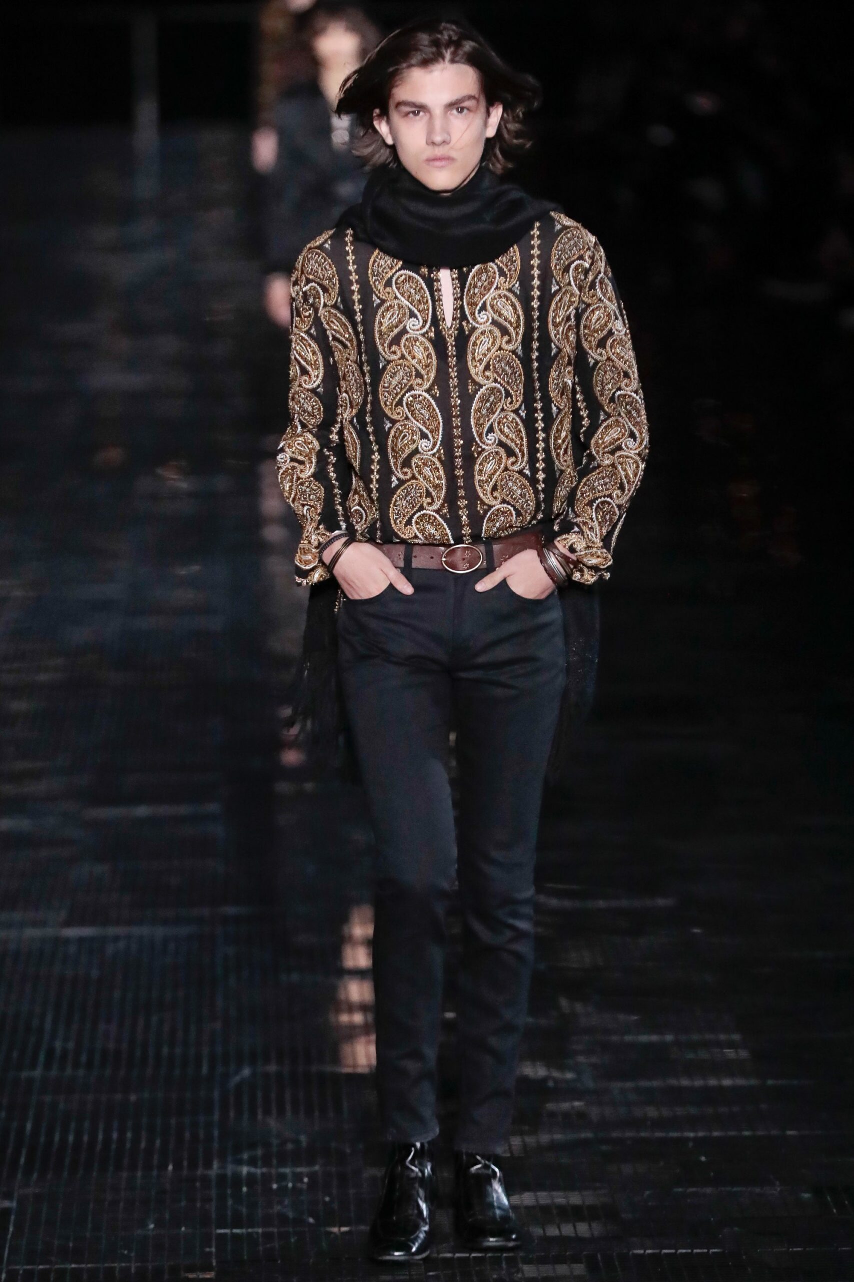 Saint Laurent S/S 19 Menswear Look 7