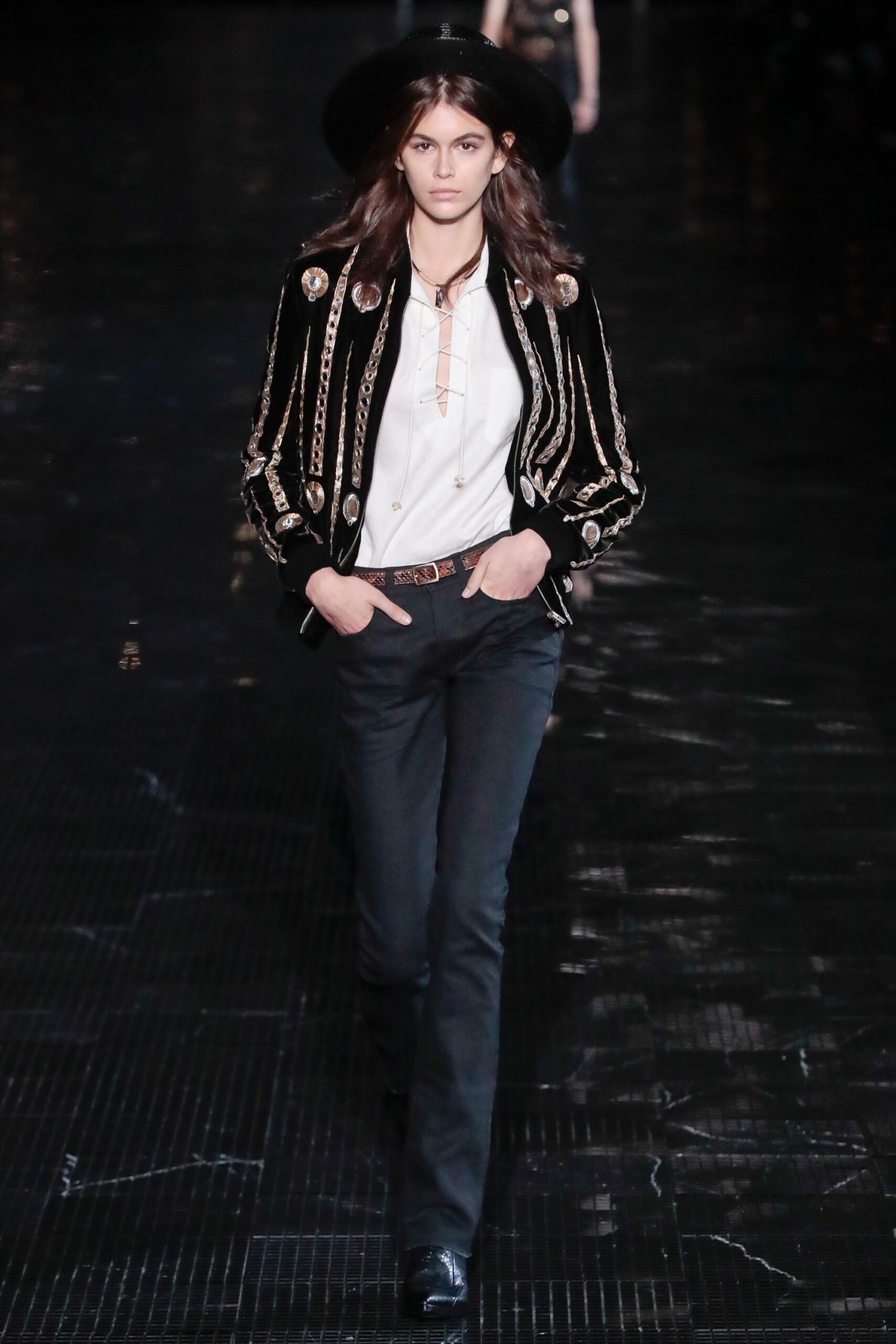Saint Laurent S/S 19 Menswear Look 10