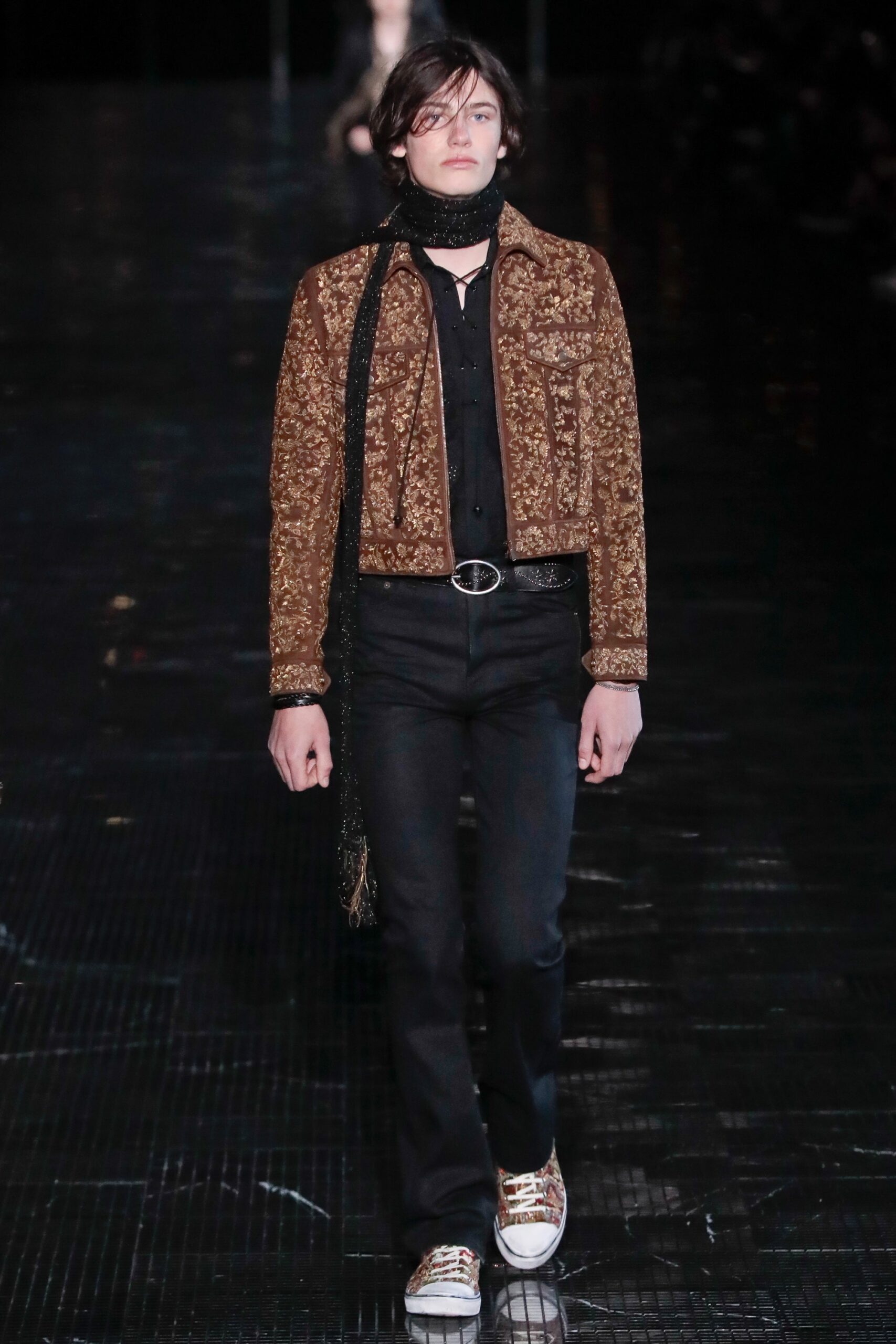 Saint Laurent S/S 19 Menswear Look 14