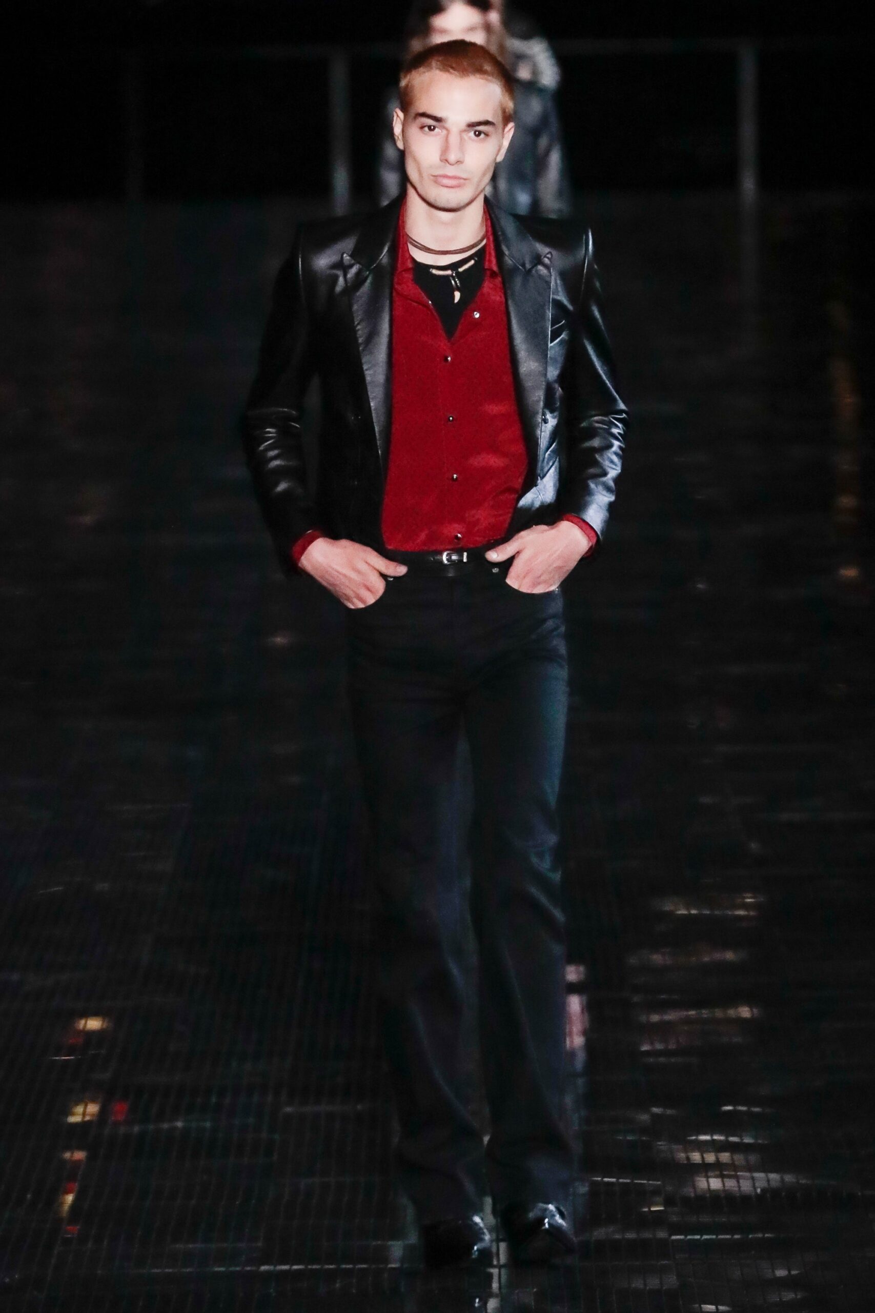 Saint Laurent S/S 19 Menswear Look 24