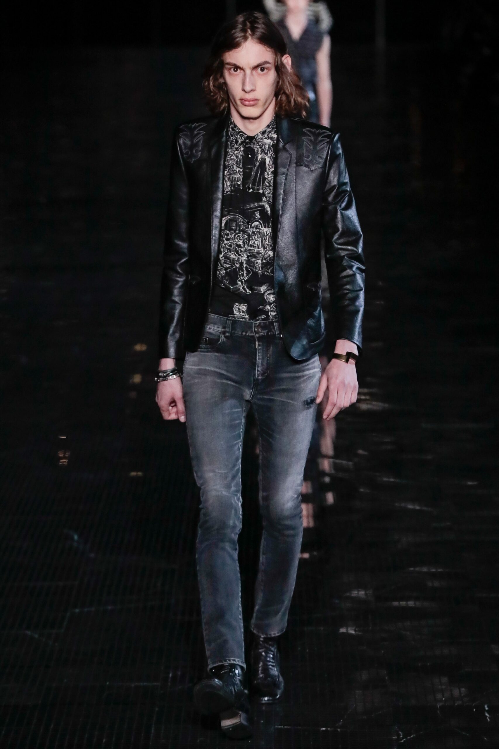 Saint Laurent S/S 19 Menswear Look 25