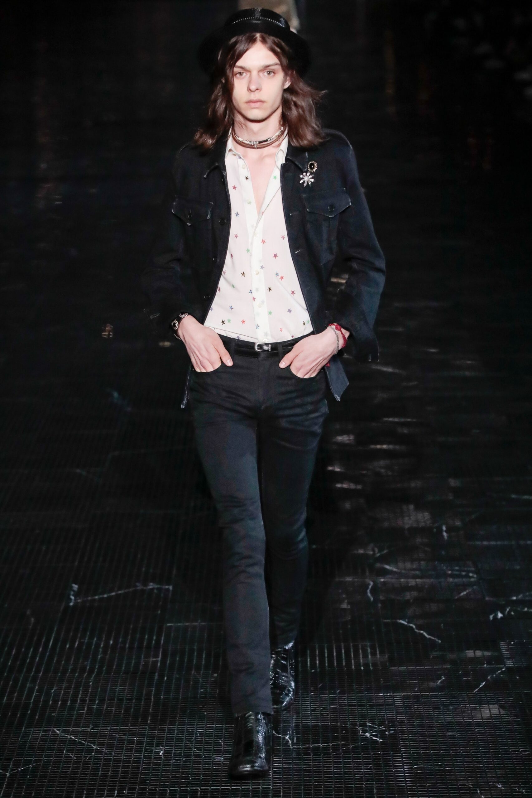 Saint Laurent S/S 19 Menswear Look 30