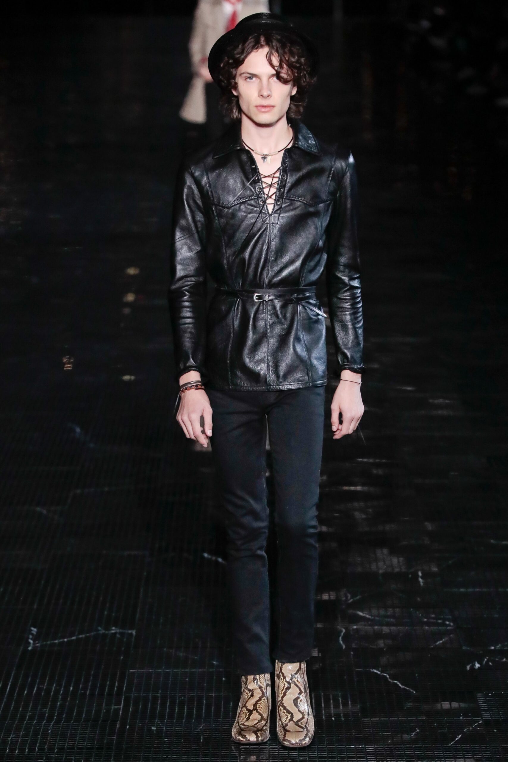 Saint Laurent S/S 19 Menswear Look 33