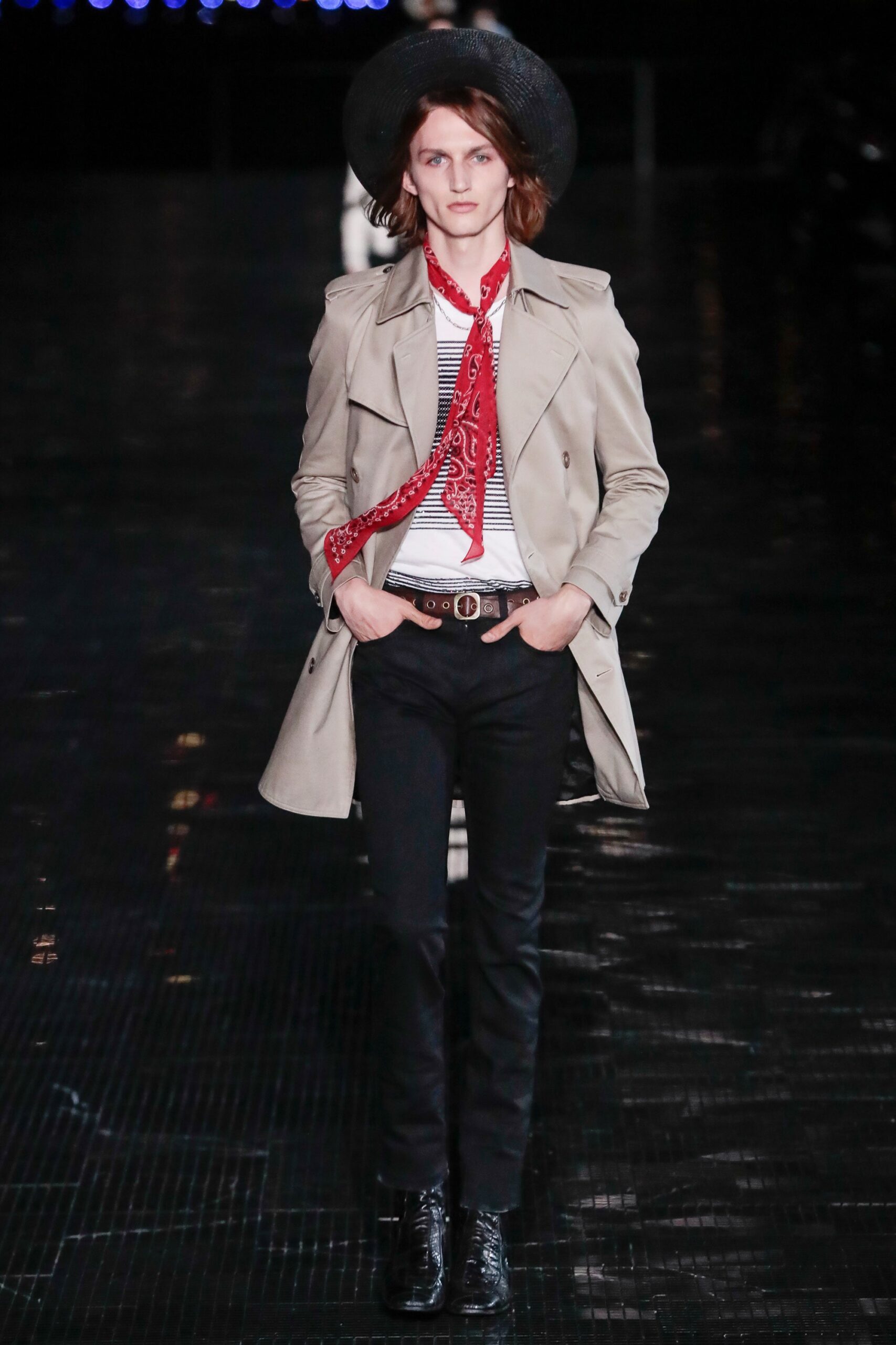 Saint Laurent S/S 19 Menswear Look 34