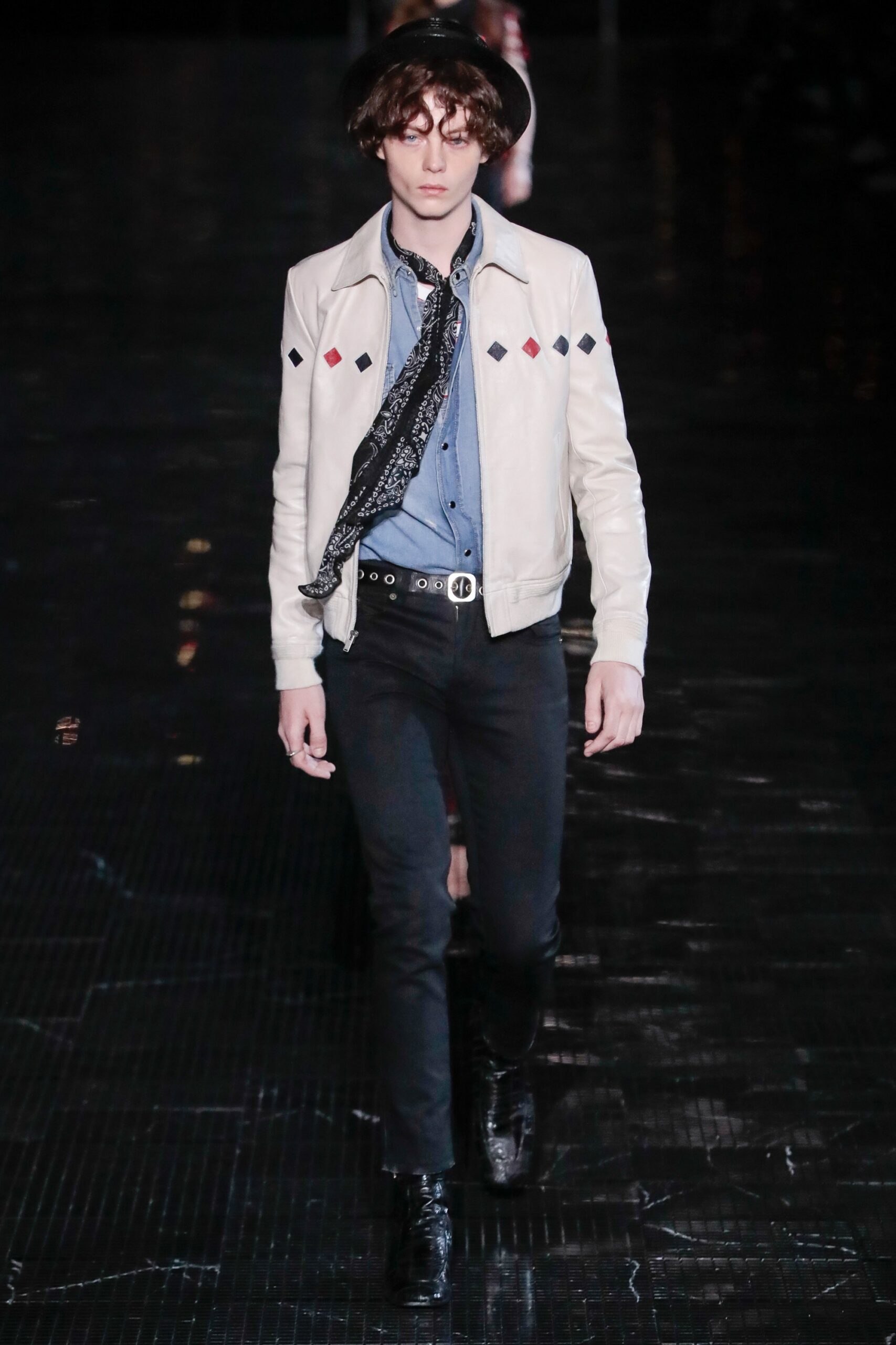 Saint Laurent S/S 19 Menswear Look 35